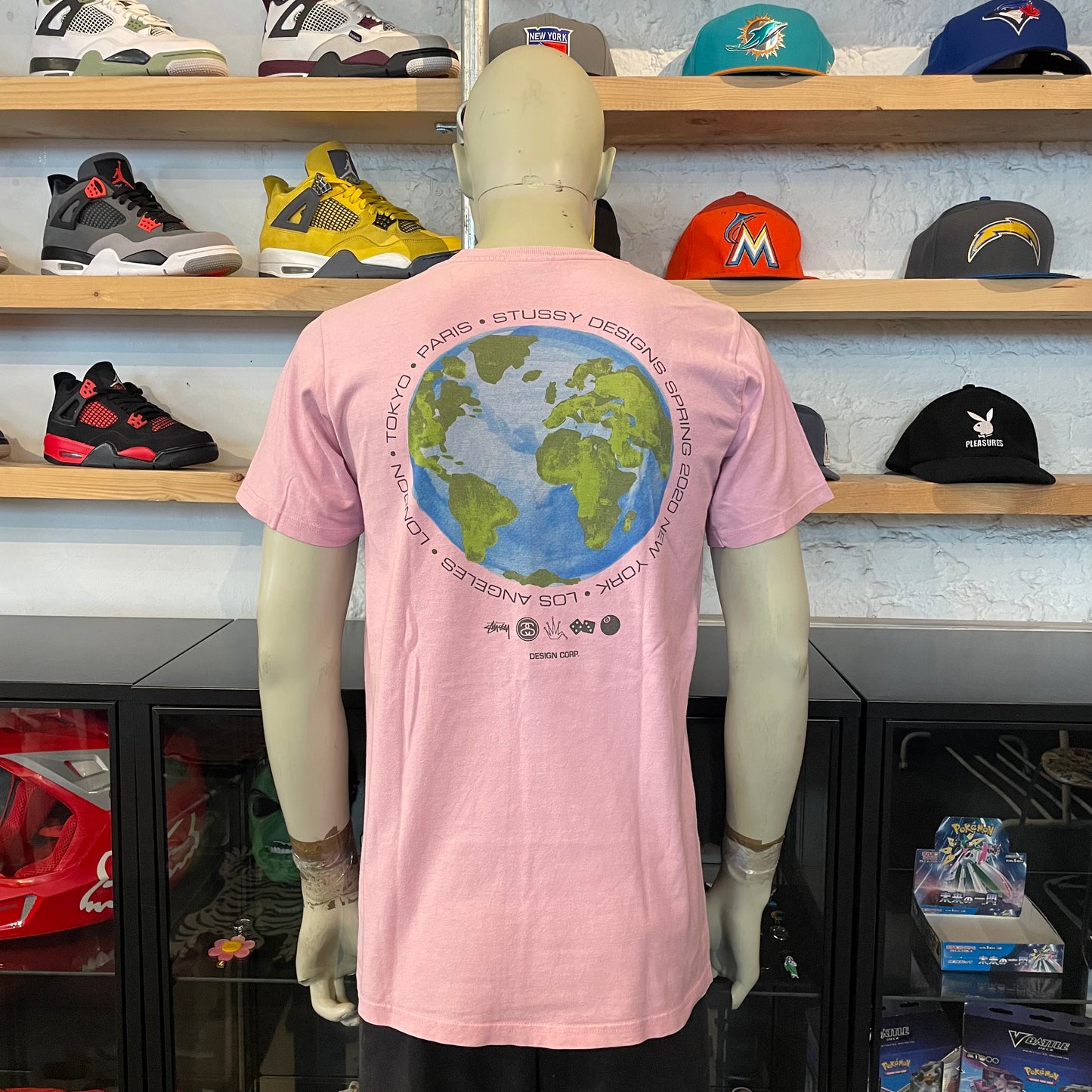 Stussy Design Corp Tee Pink