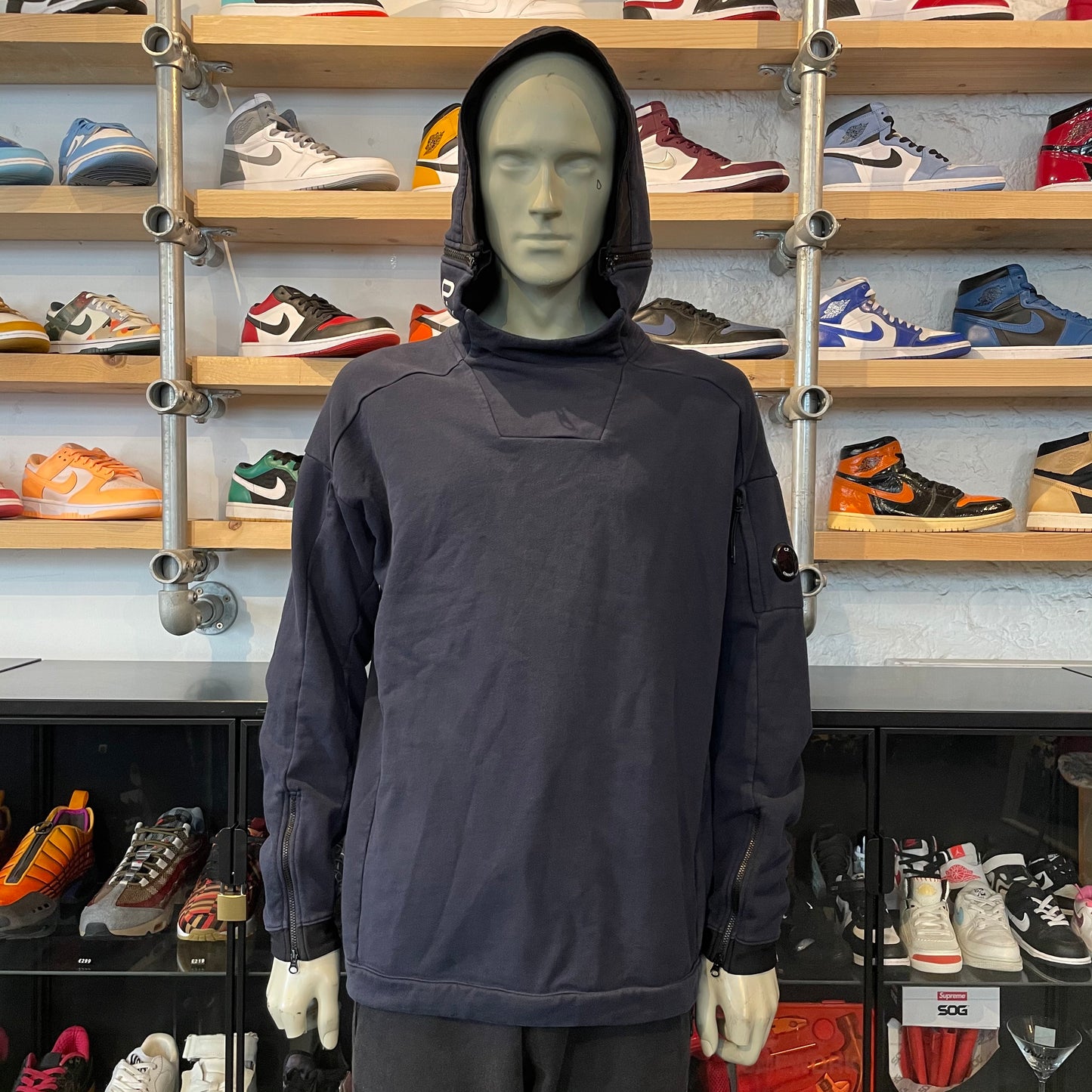 CP Company Pullover Hoodie Navy