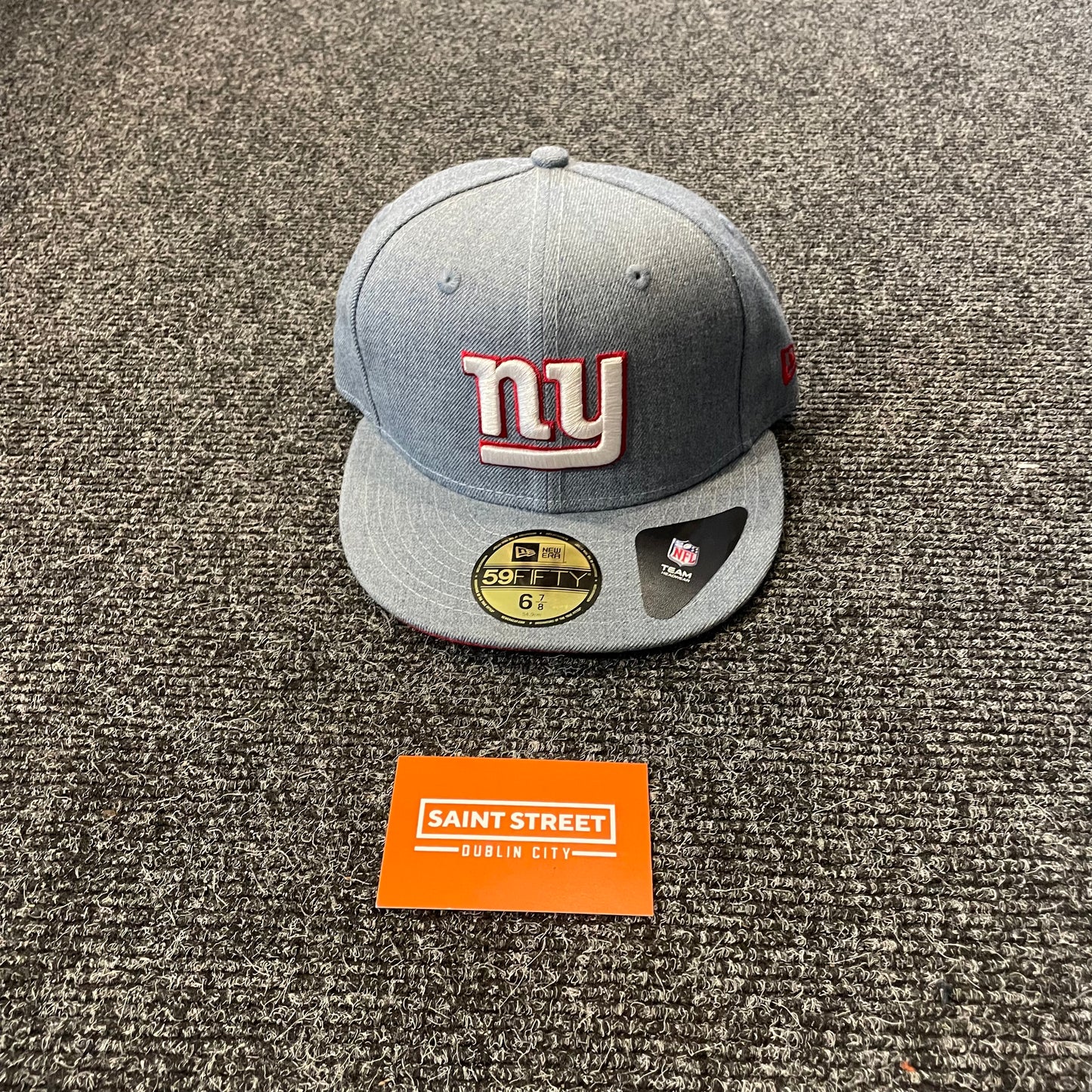 New Era NY Giants Fitted Grey/Red