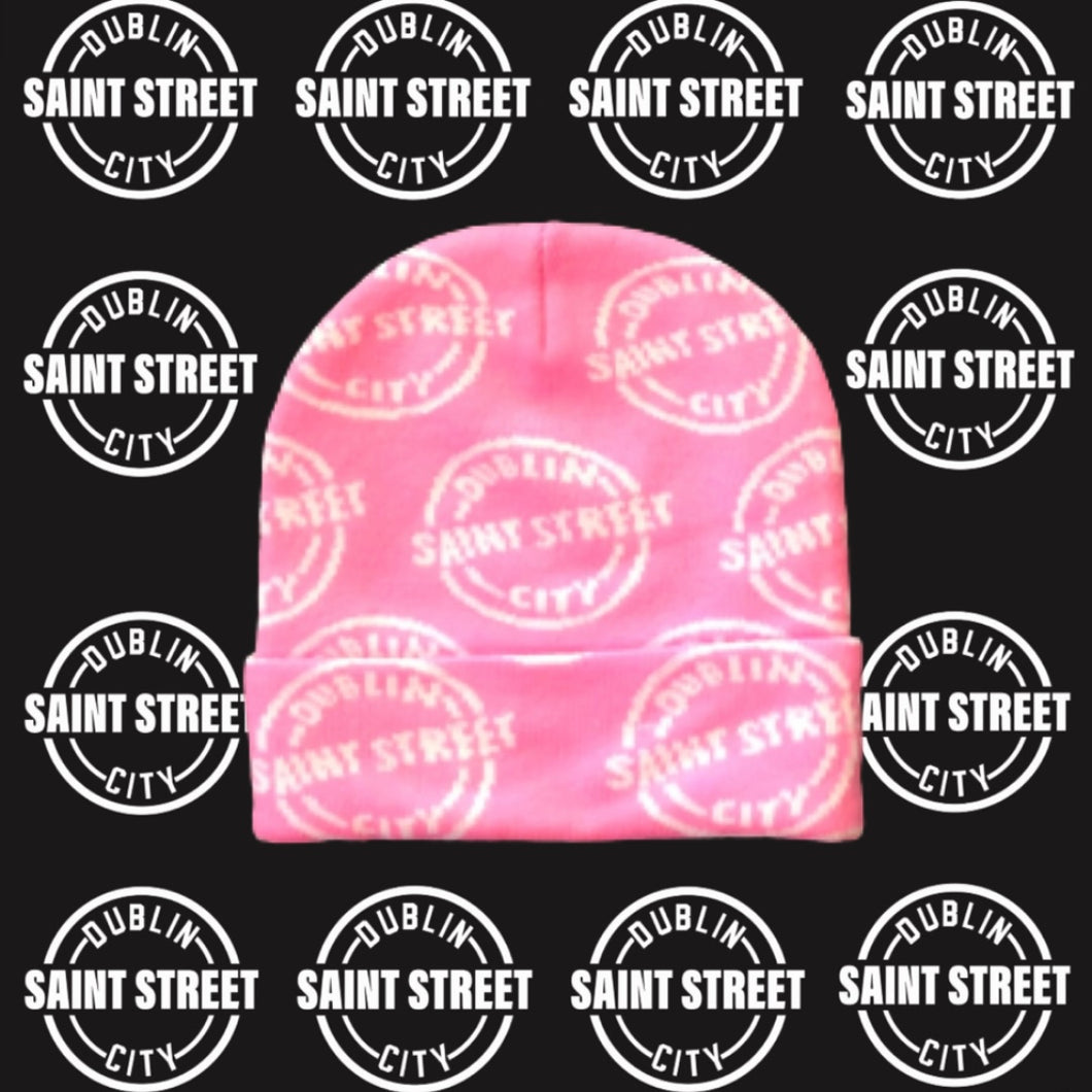 Saint Street Merch Beanie 'Pink'