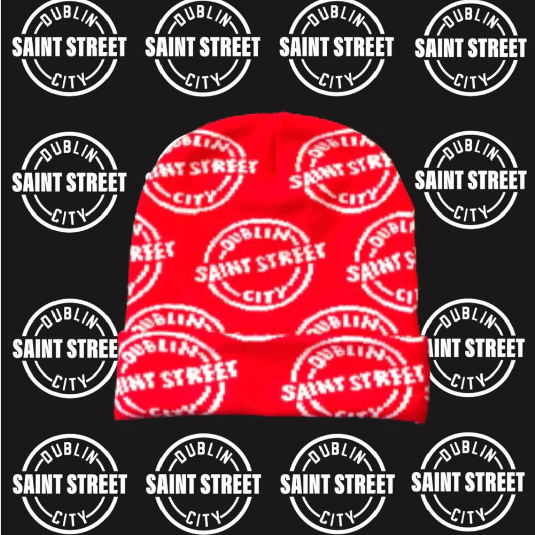 Saint Street Merch Beanie 'Red'