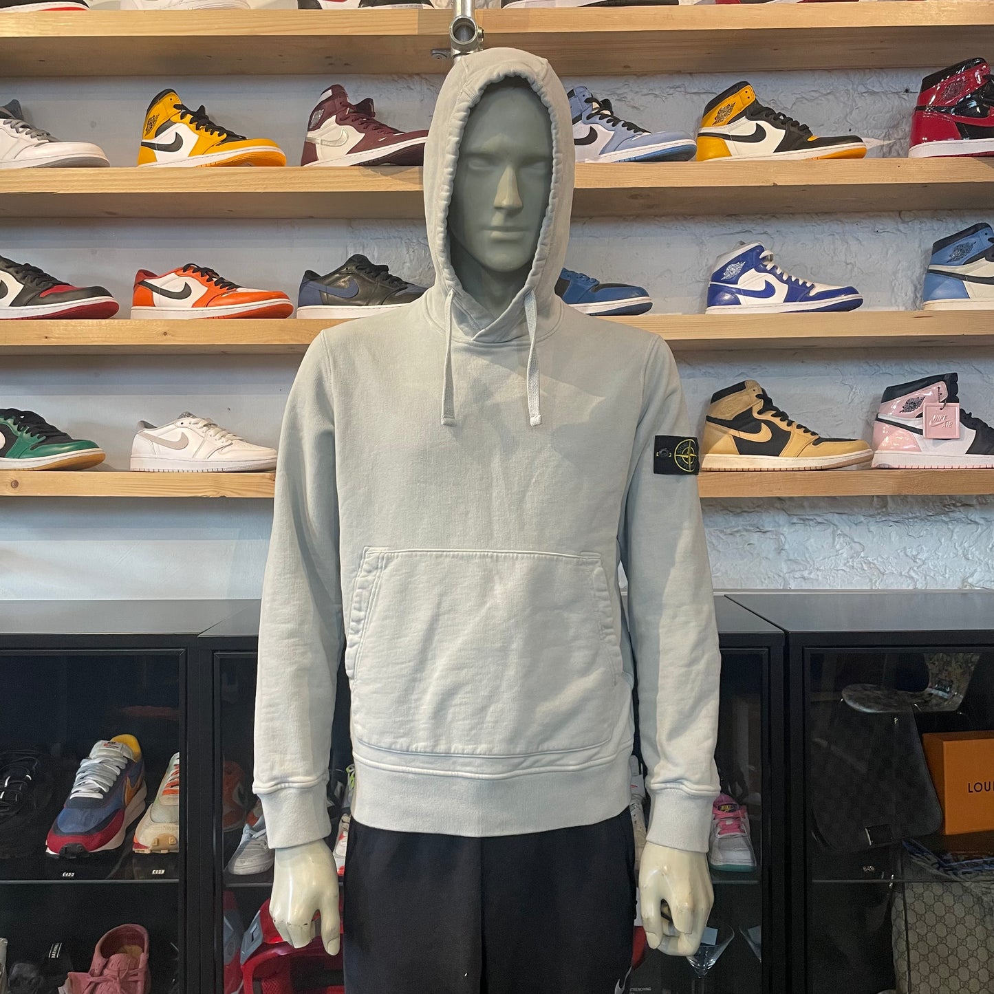 Stone Island Hoodie Baby Blue