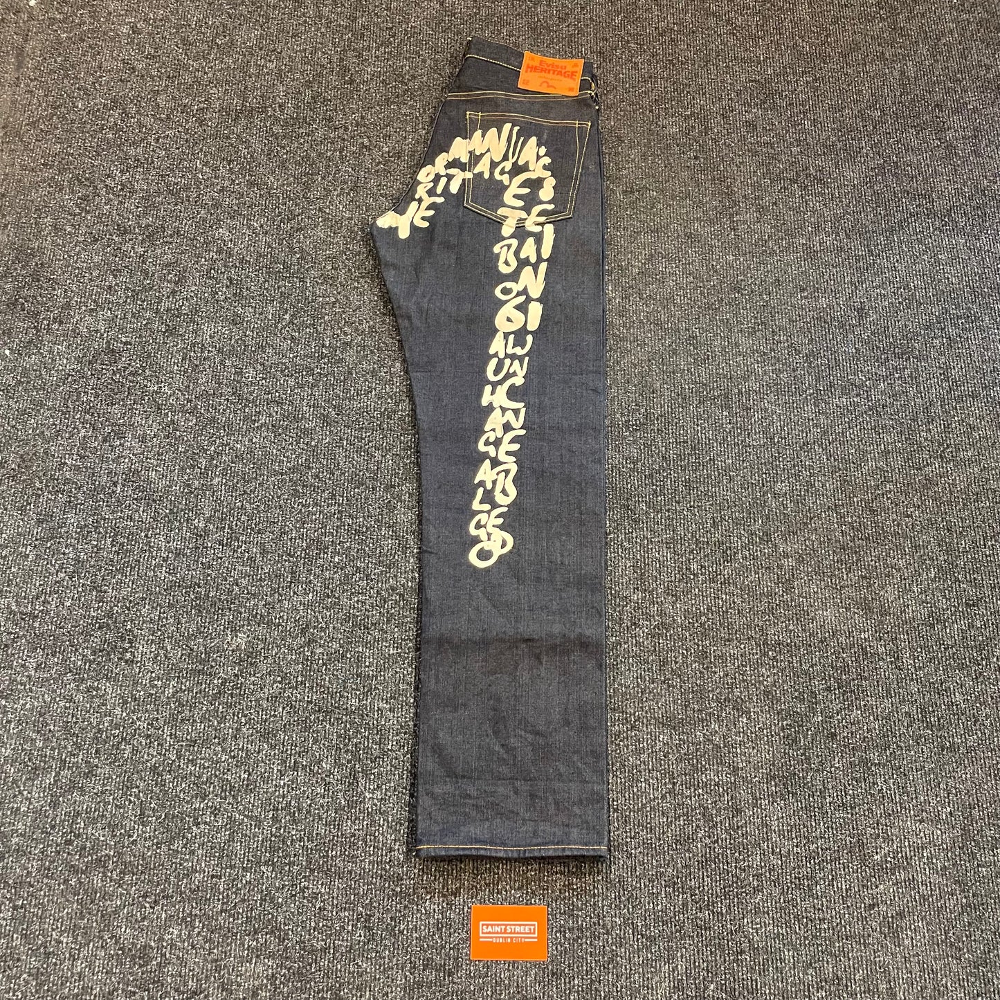 Evisu Heritage Spellout Gull Jeans