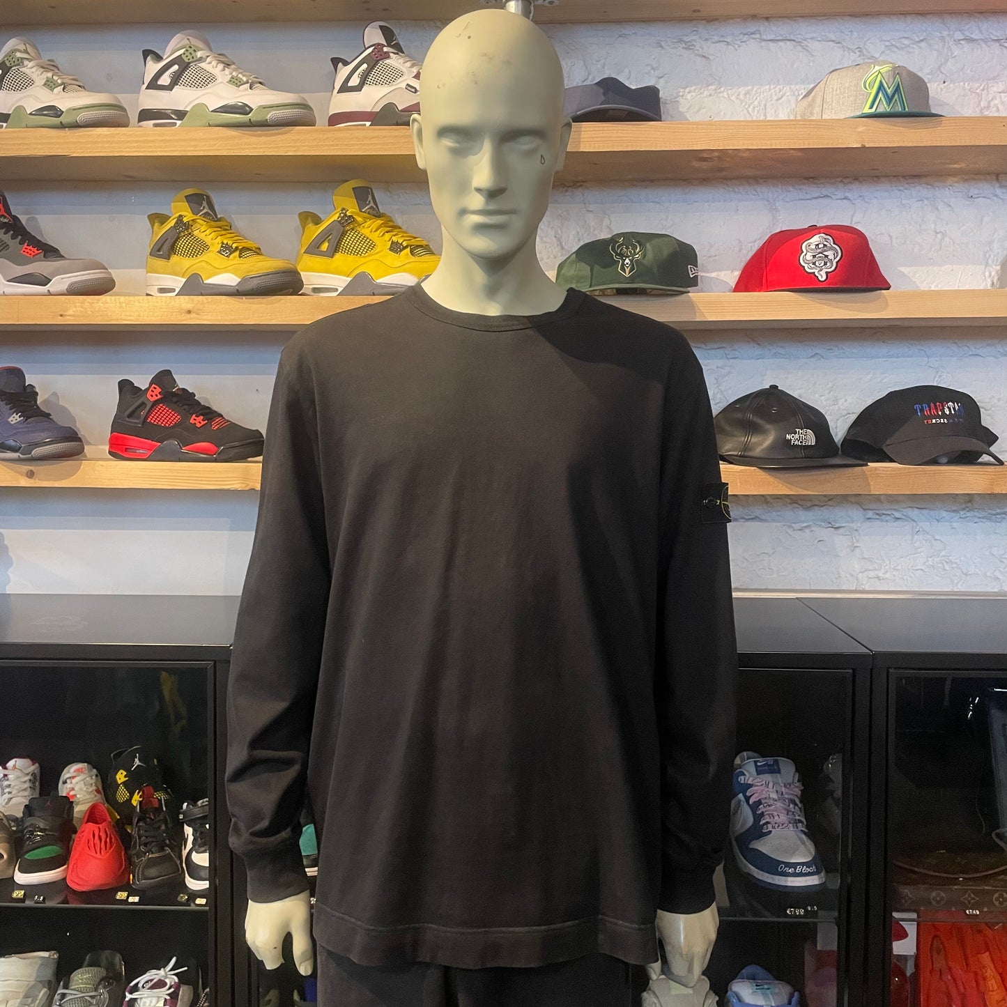 Stone Island LS Tee Black