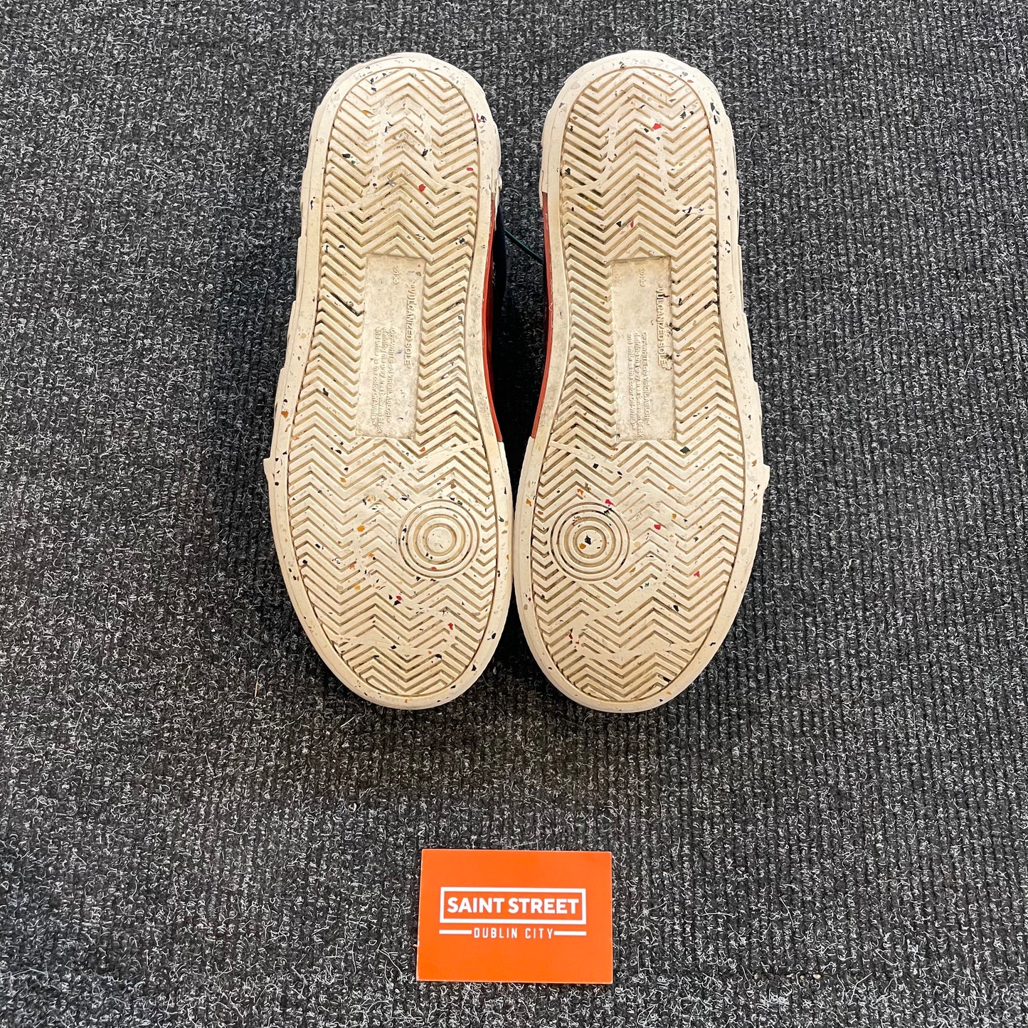 Off White Vulc Sneakers Black/White