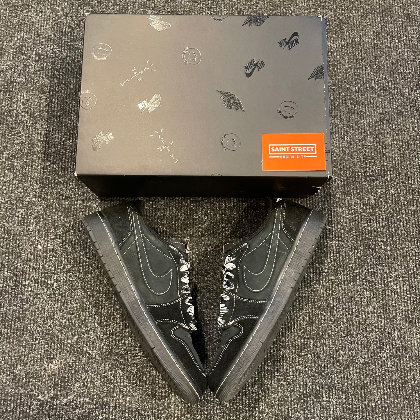 Air Jordan 1 Low X Travis Scott 'Phantom