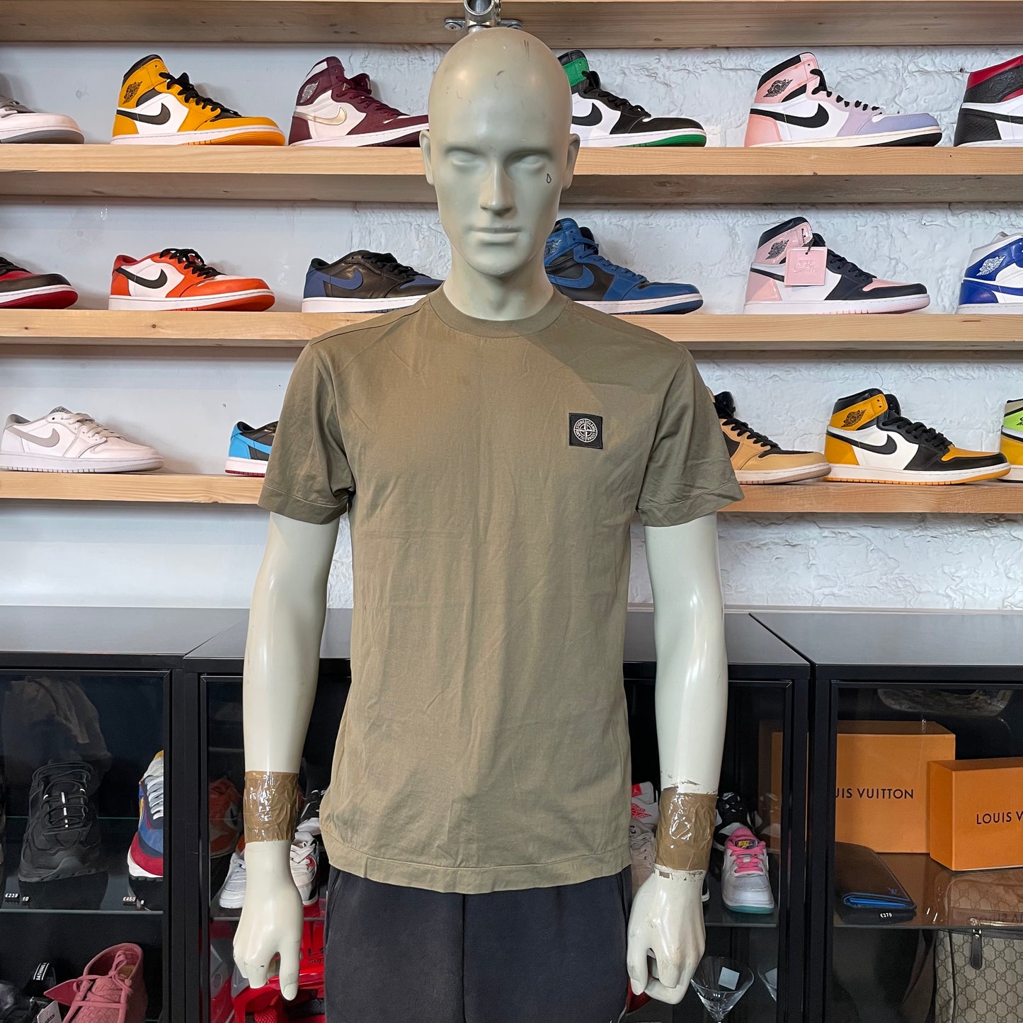 Stone Island Olive Tee