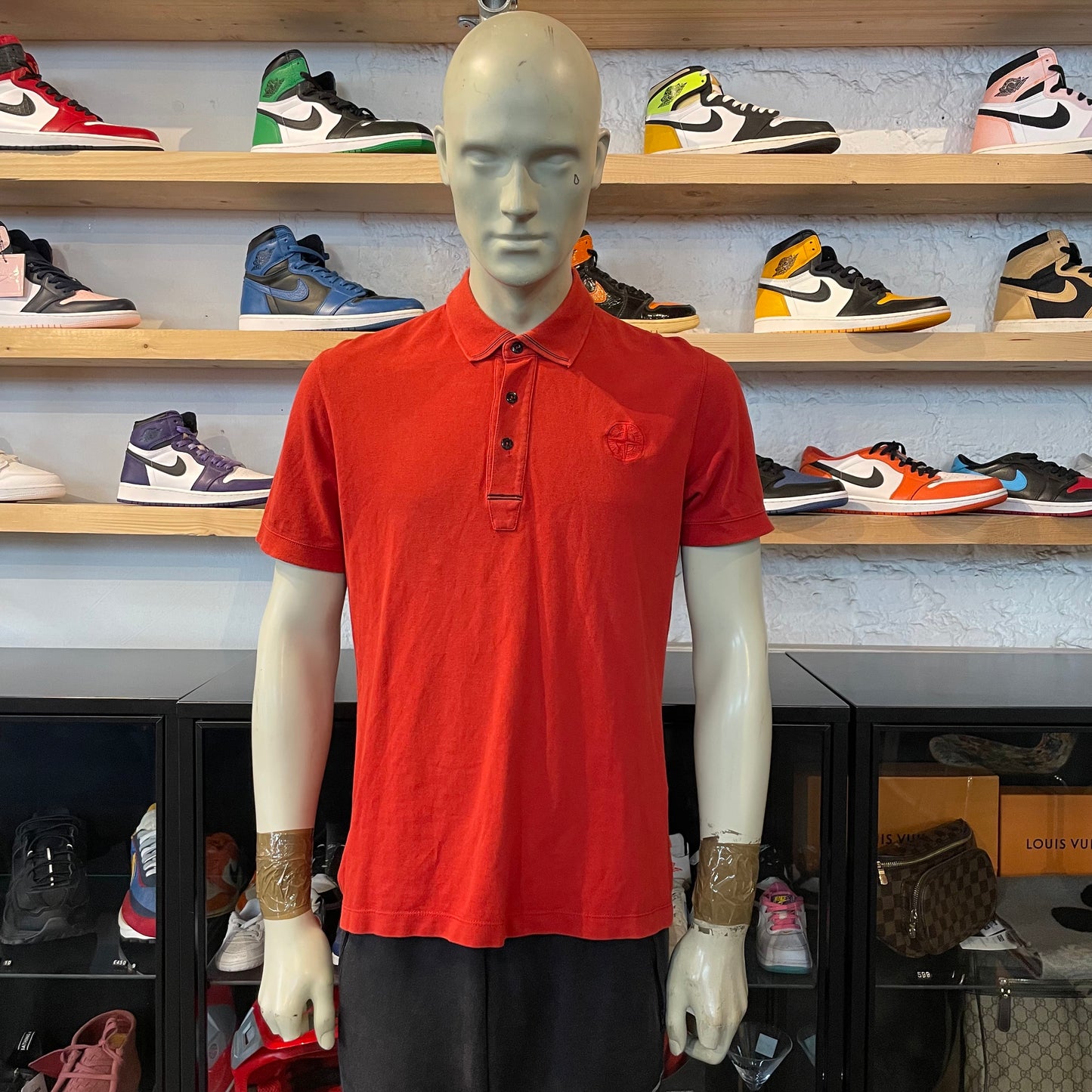 Stone Island Polo Red