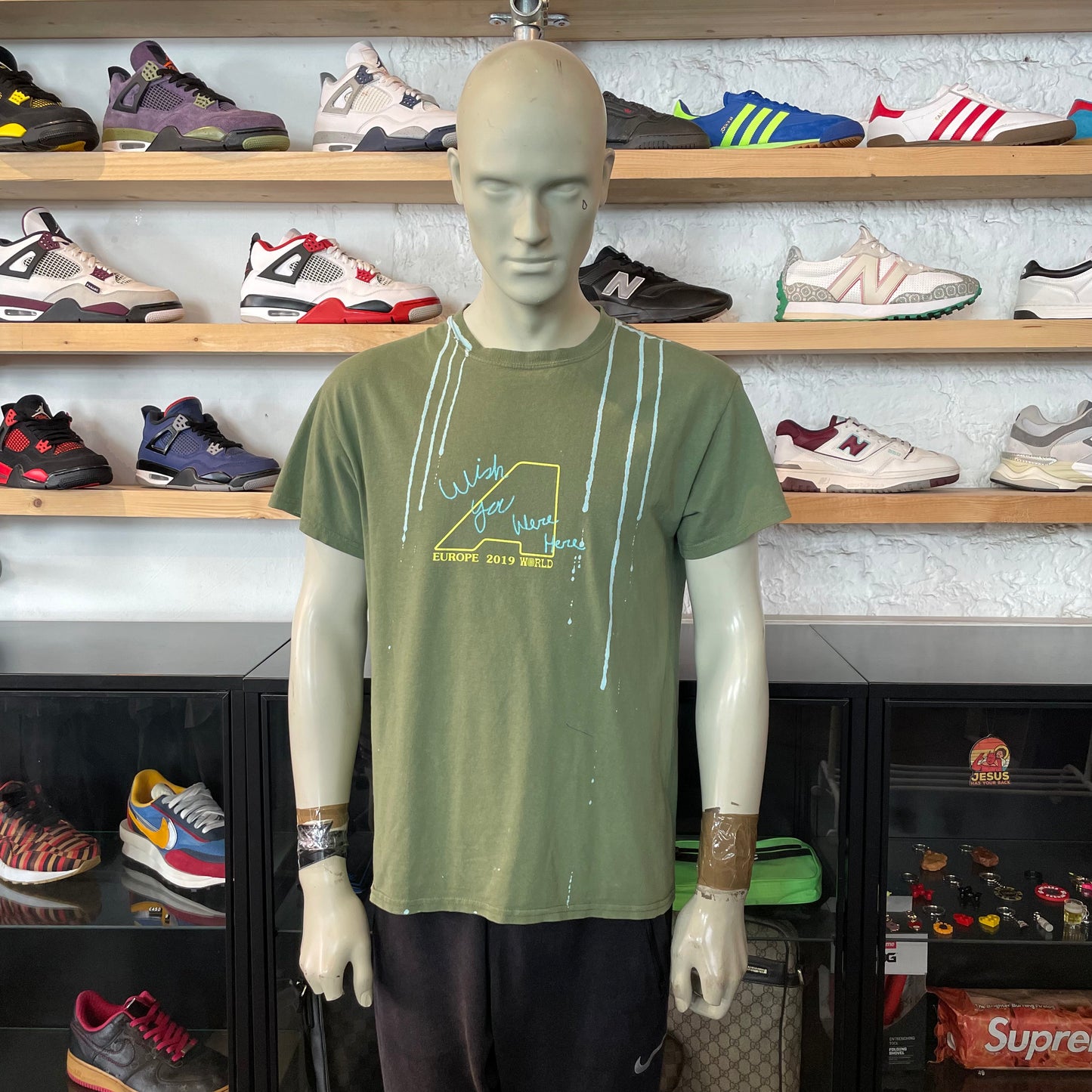 Travis Scott Europe Tee Green