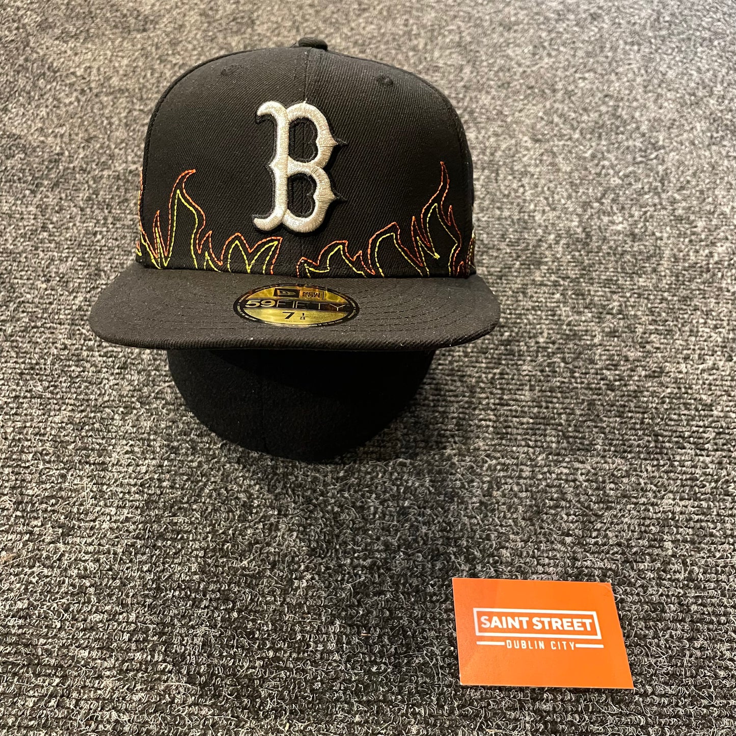 New Era Boston Flame Fitted