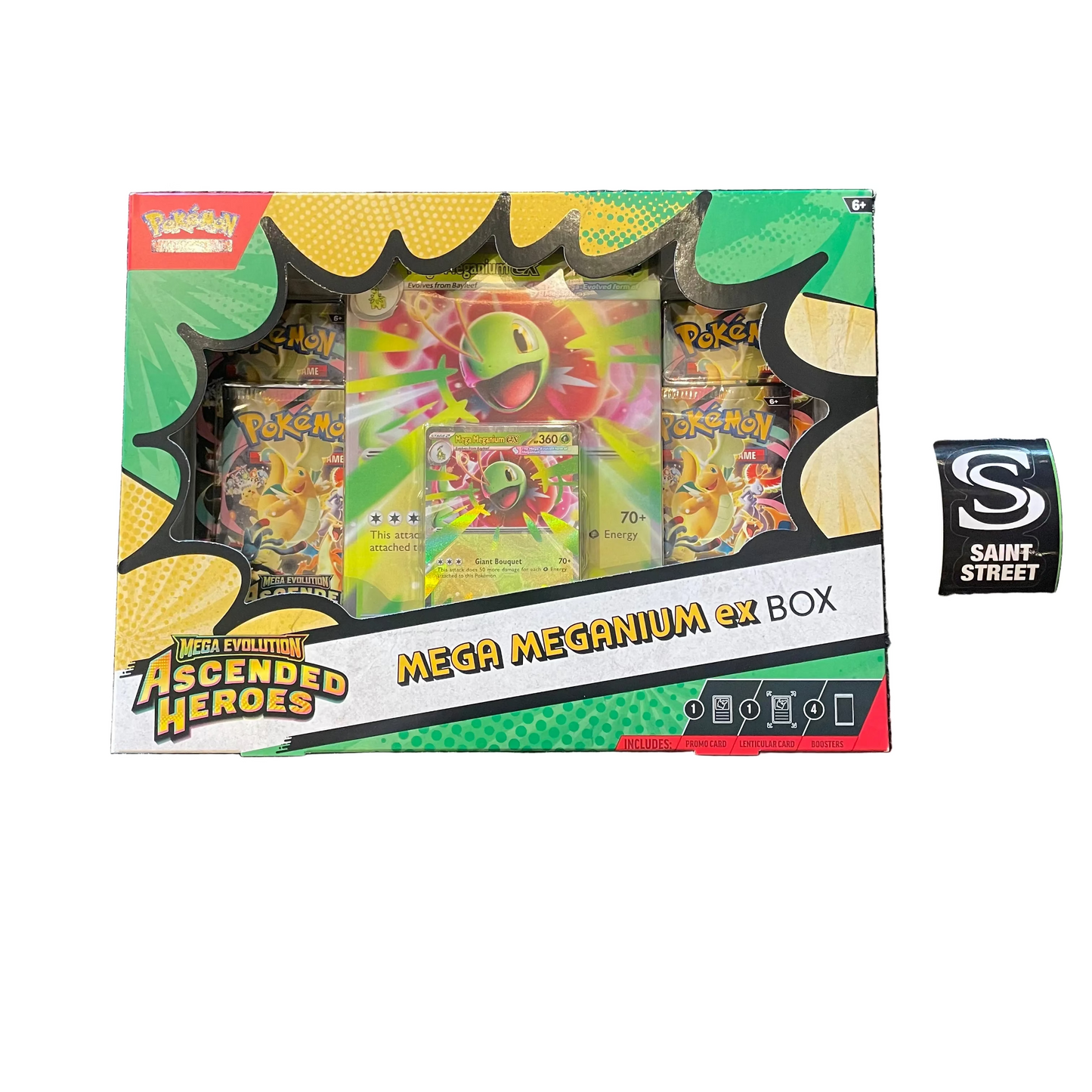 Pokemon Ascended Heroes Mega Meganium ex Box
