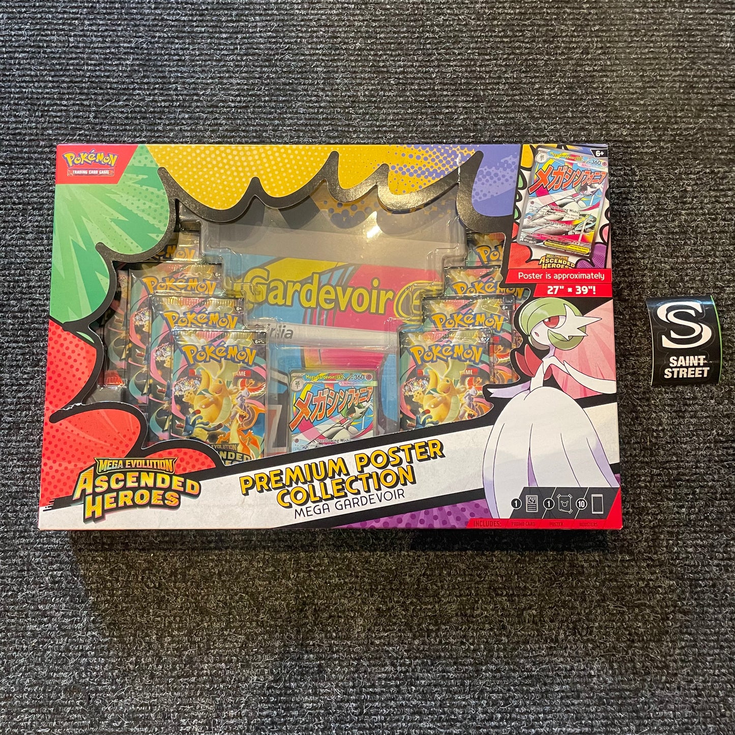 Pokemon Ascended Heroes Poster Collection Gardevoir