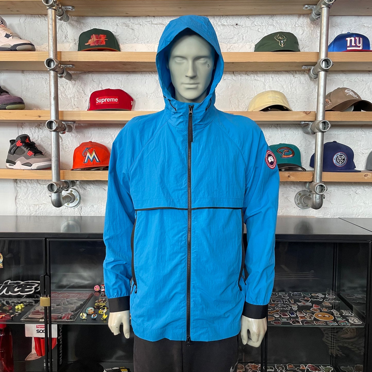 Canada Goose Faber Hoodie Blue