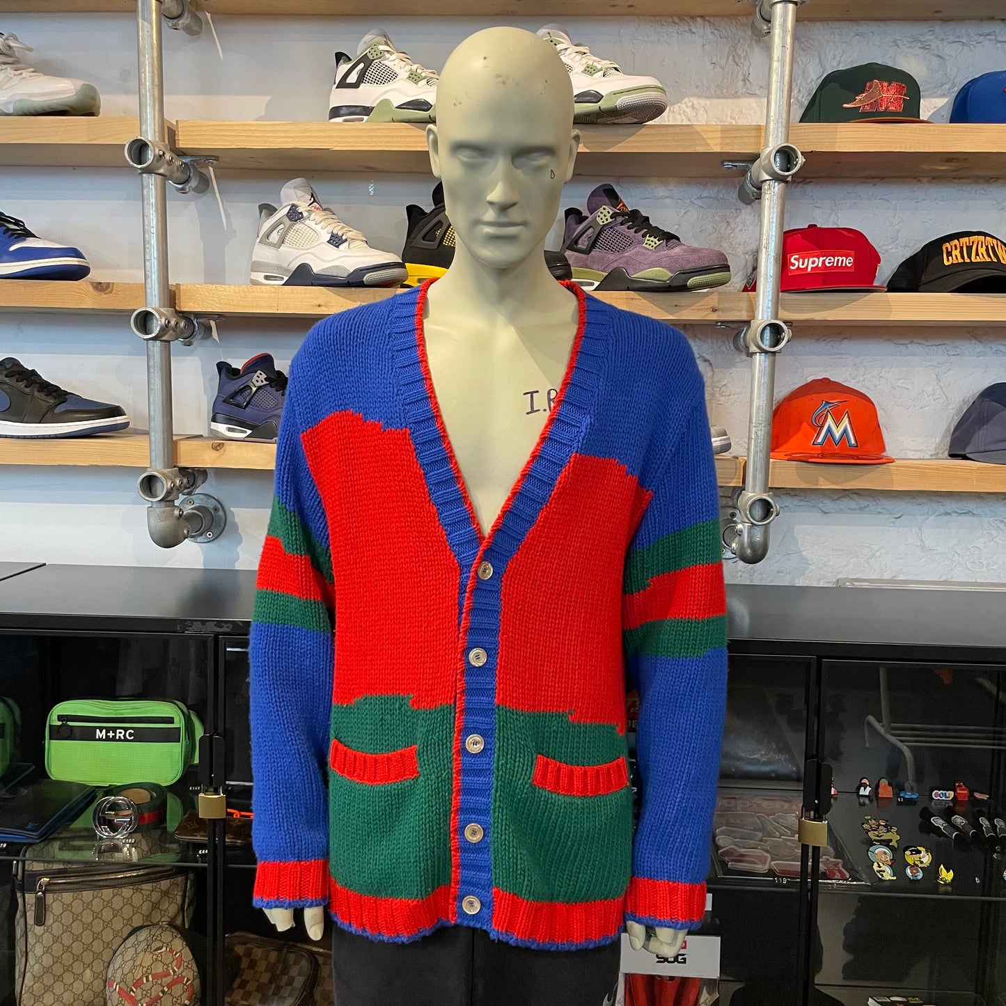 Gucci Multi Colour Knit Cardigan