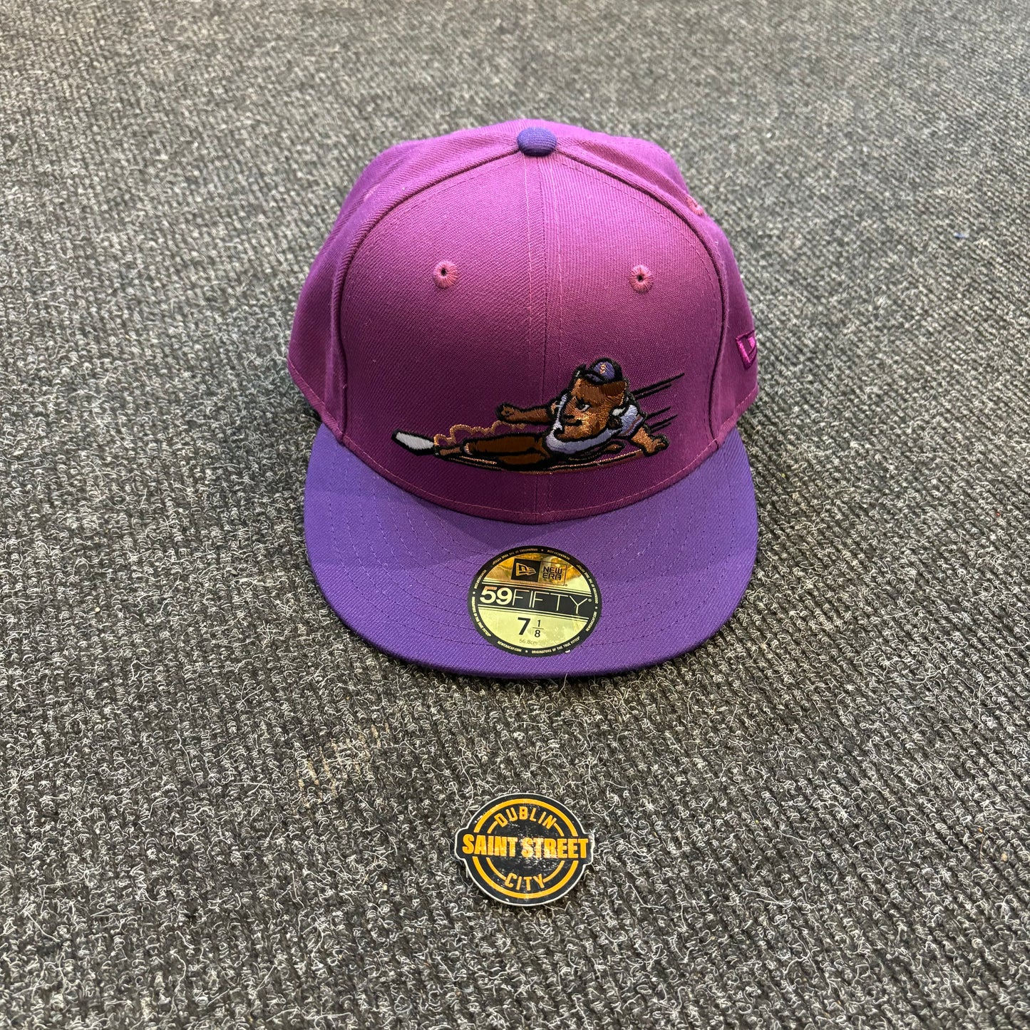 New Era Buffalo Bisons Purple Fitted