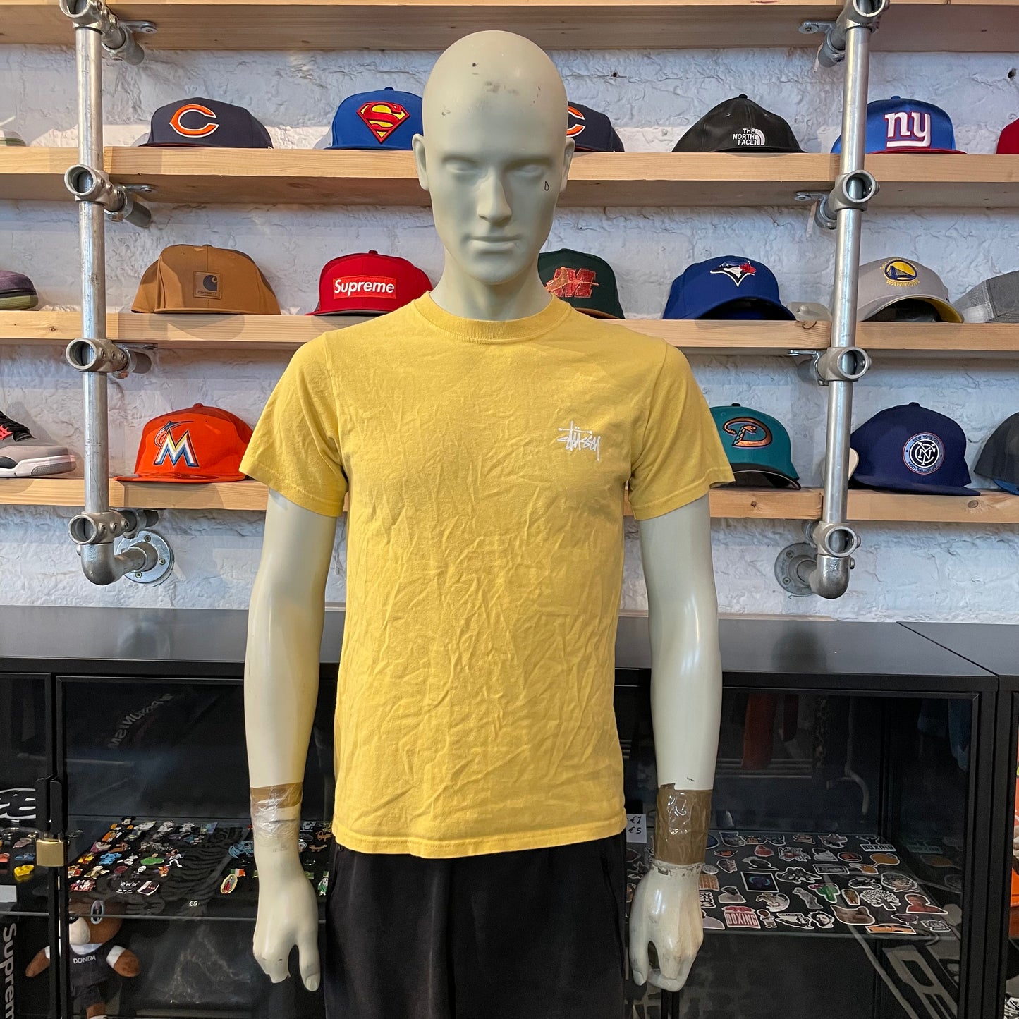Stussy Logo Tee Yellow