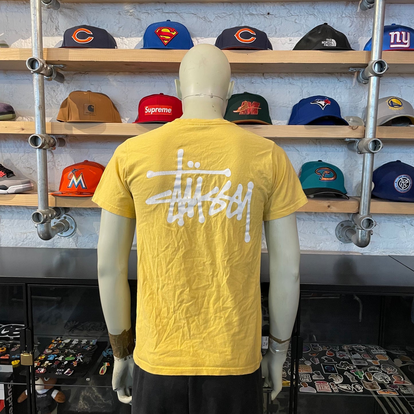 Stussy Logo Tee Yellow