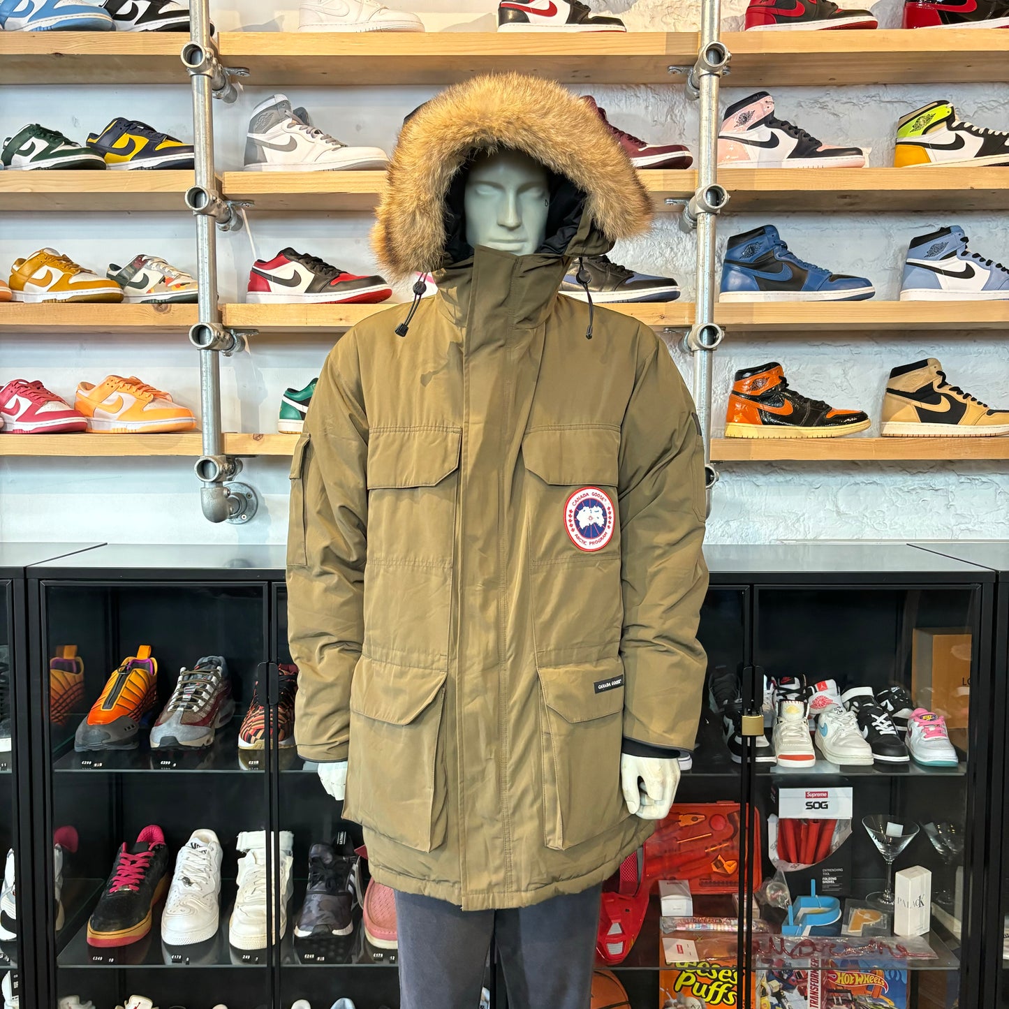 Canada Goose Expedition Parka Green