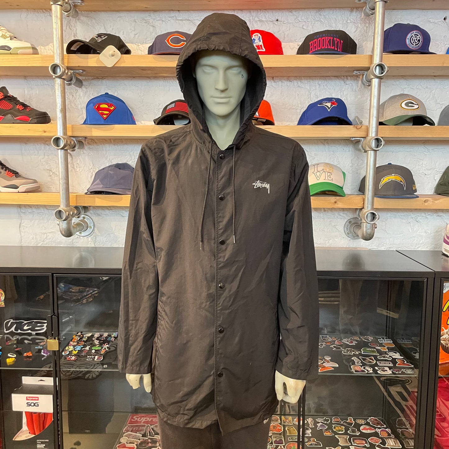 Stussy Hooded Coach Jacket