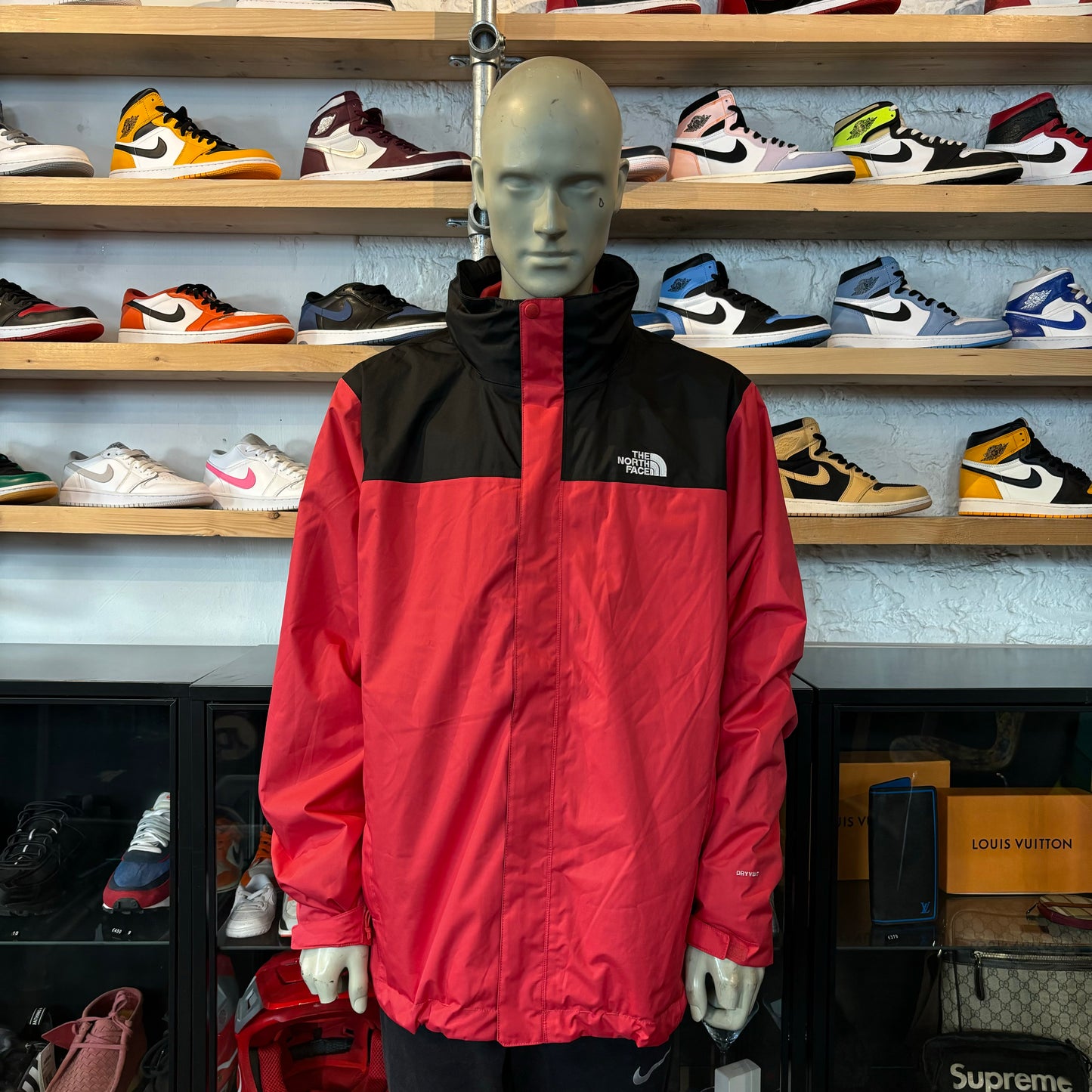 TNF Evolve 3-1 Jacket Red