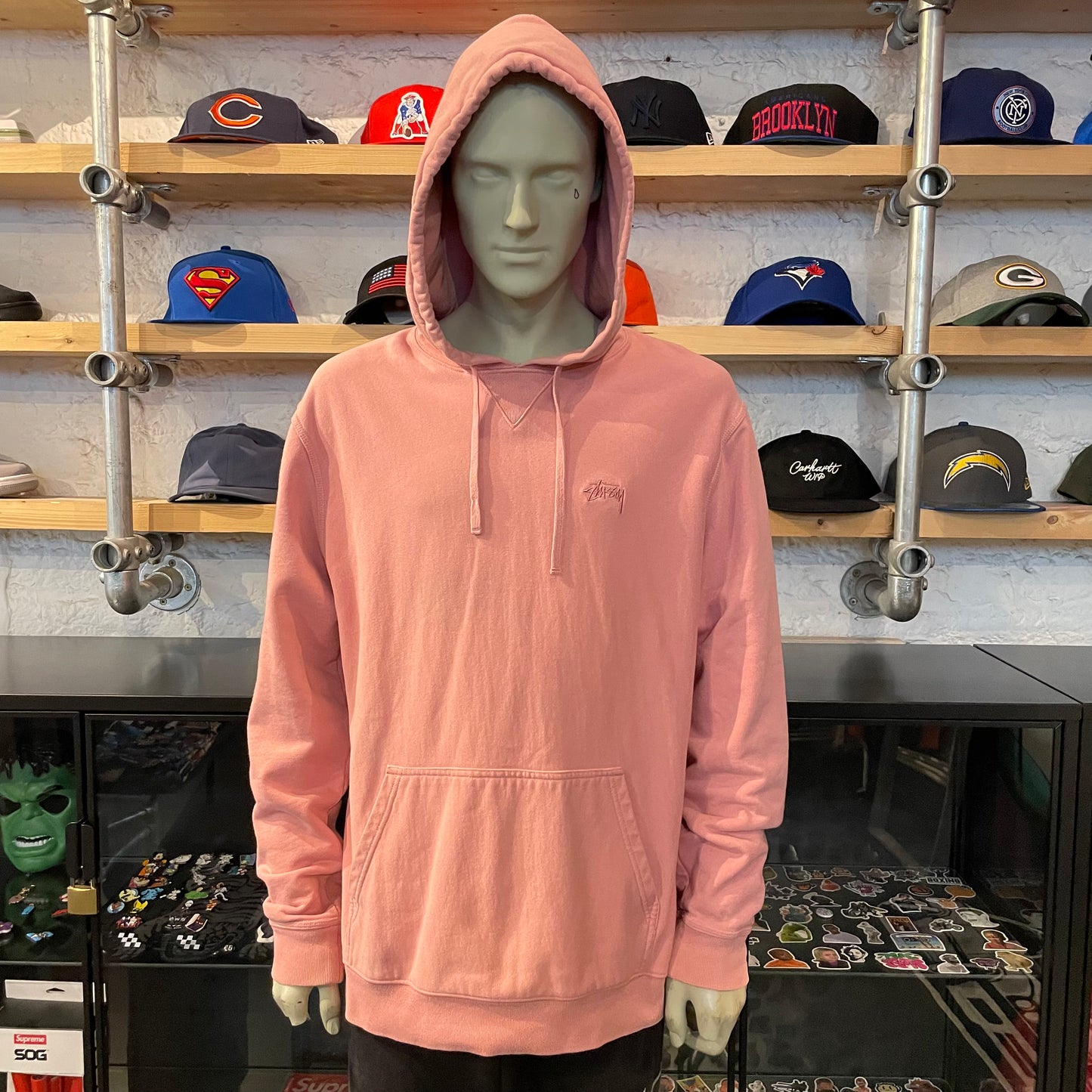 Stussy 'Embroidered' Logo Hoodie