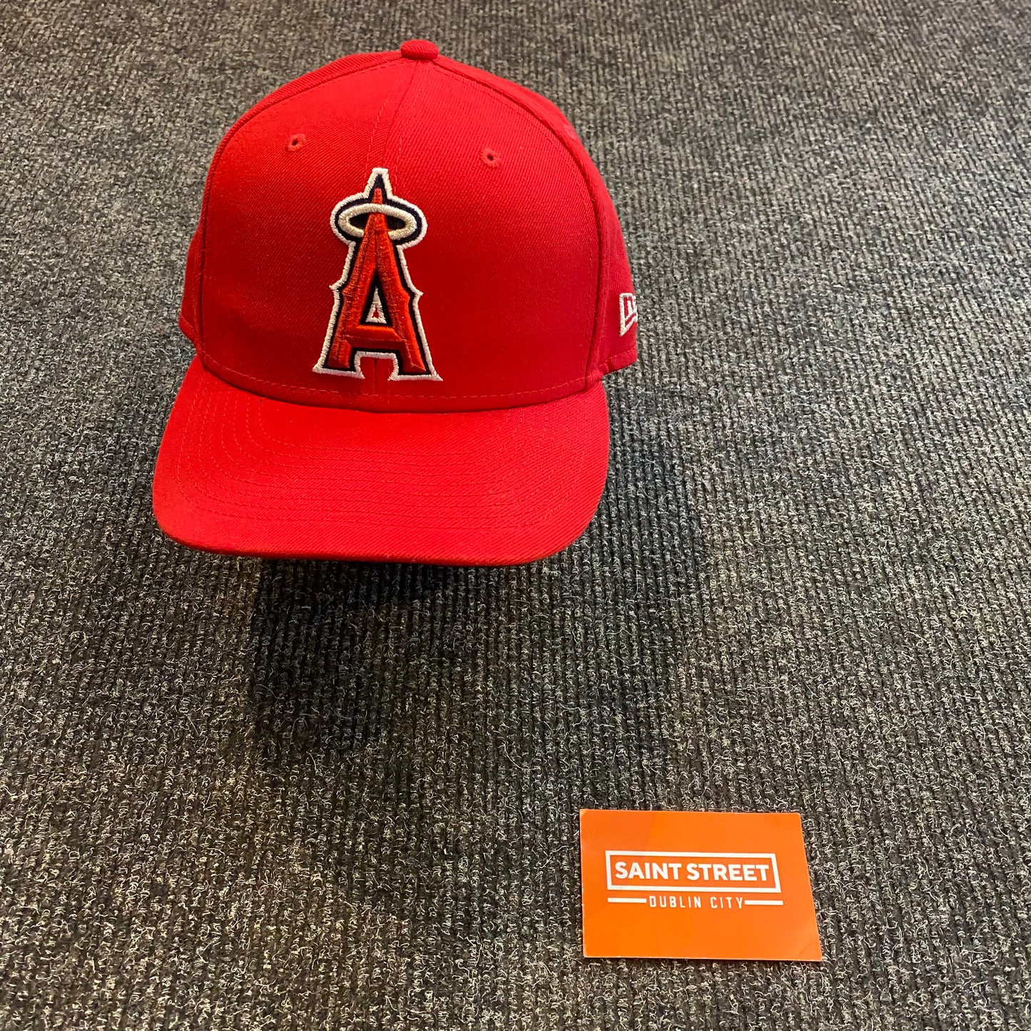 New Era Anaheim Angels Fitted Red
