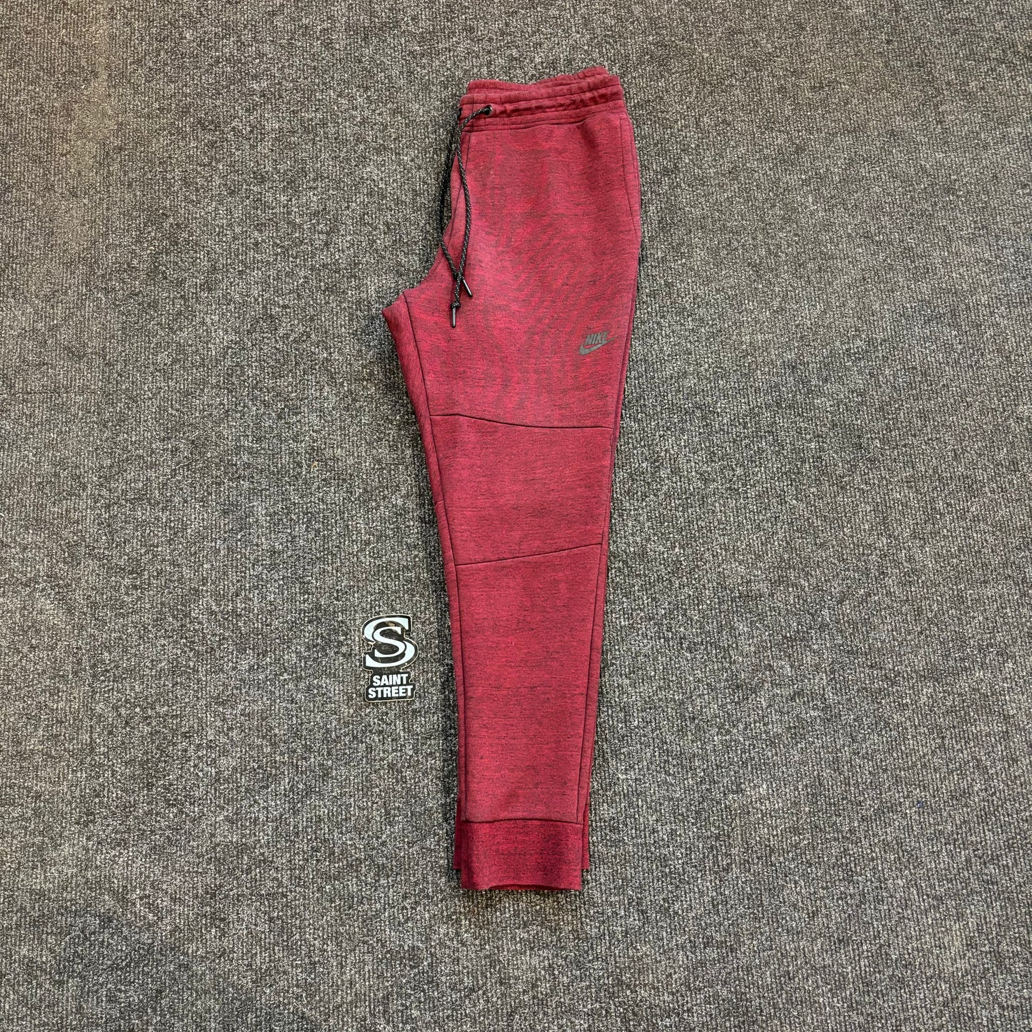 Nike Tech Fleece Bottoms Burgundy