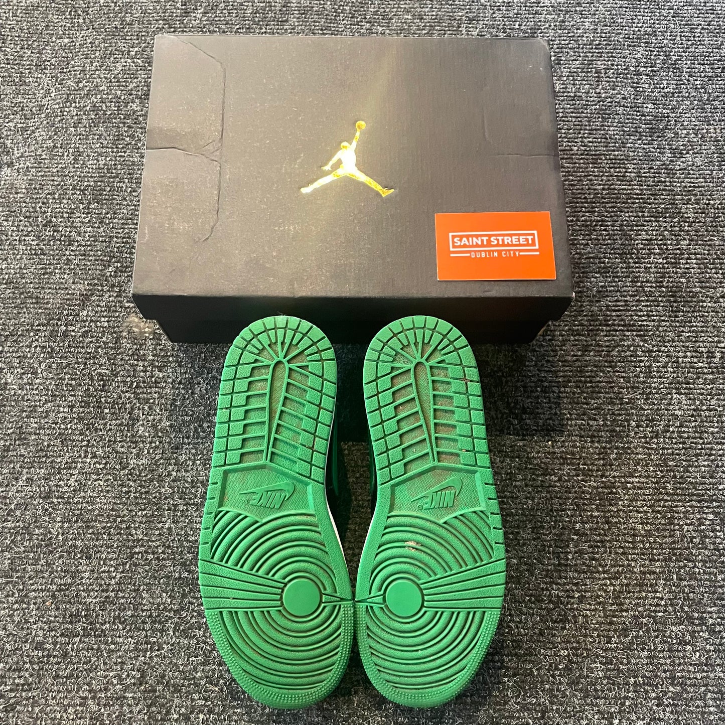 Air Jordan 1 Low Black/Green