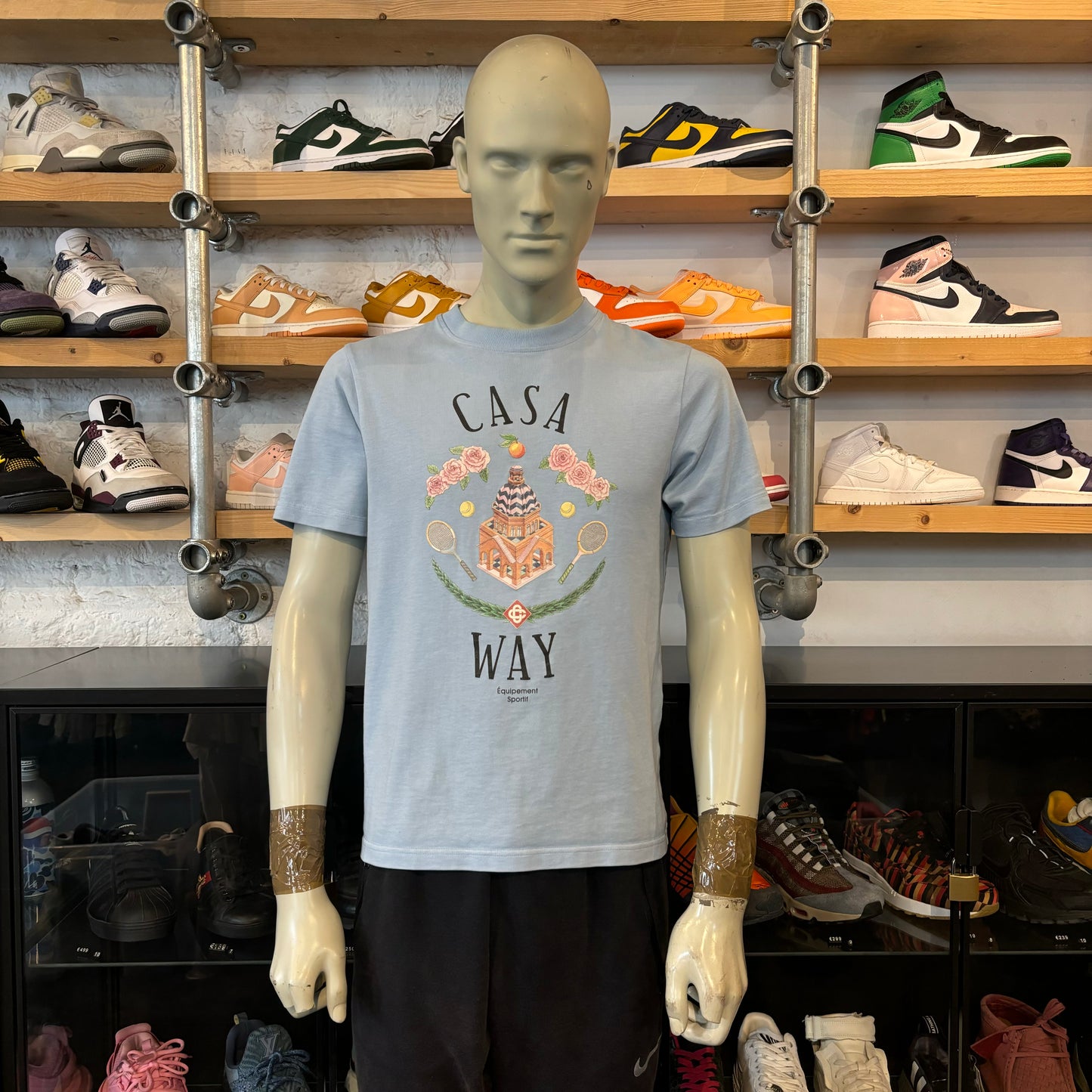 Casablanca 'Casa Way' Tee Blue