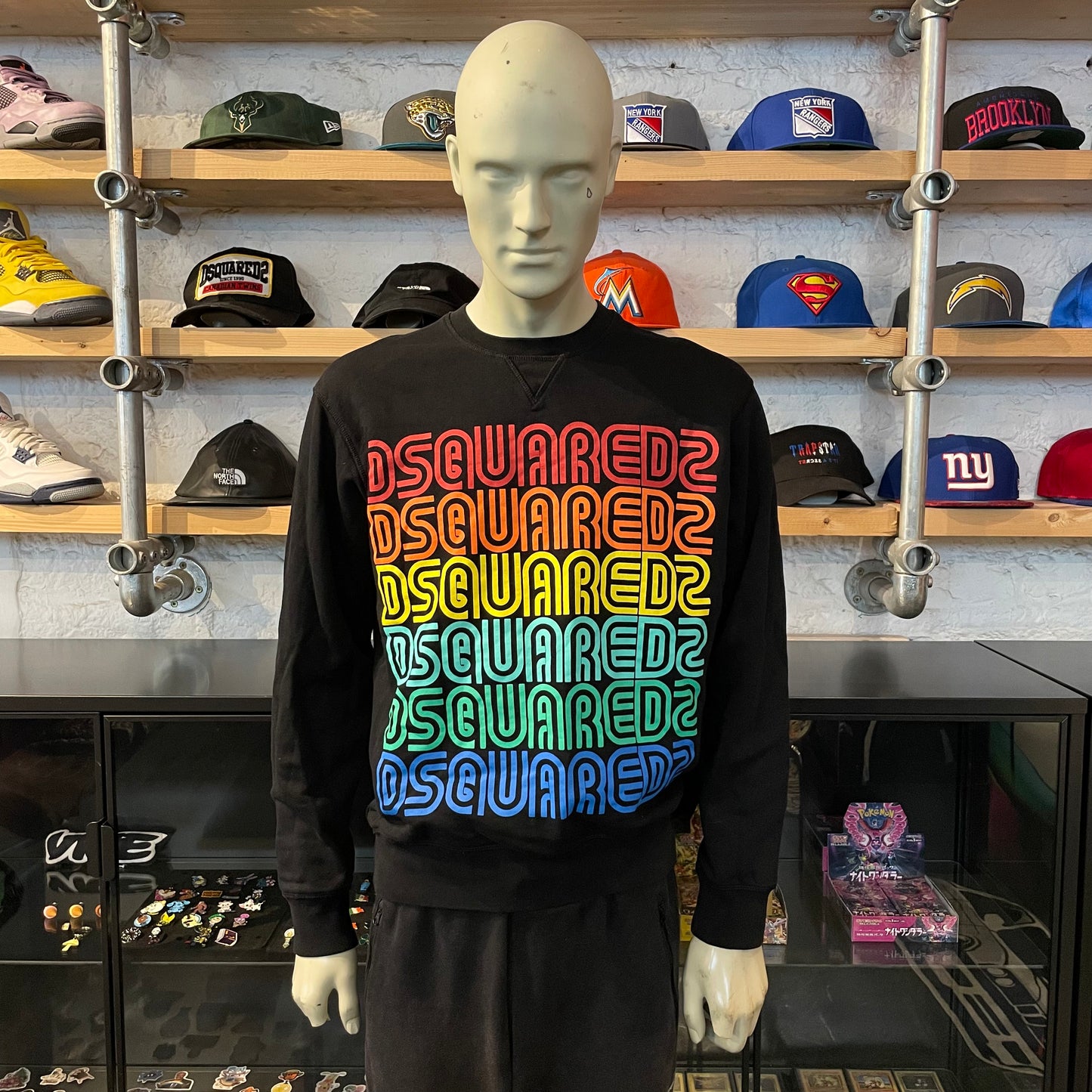 DSquared Rainbow Crewneck