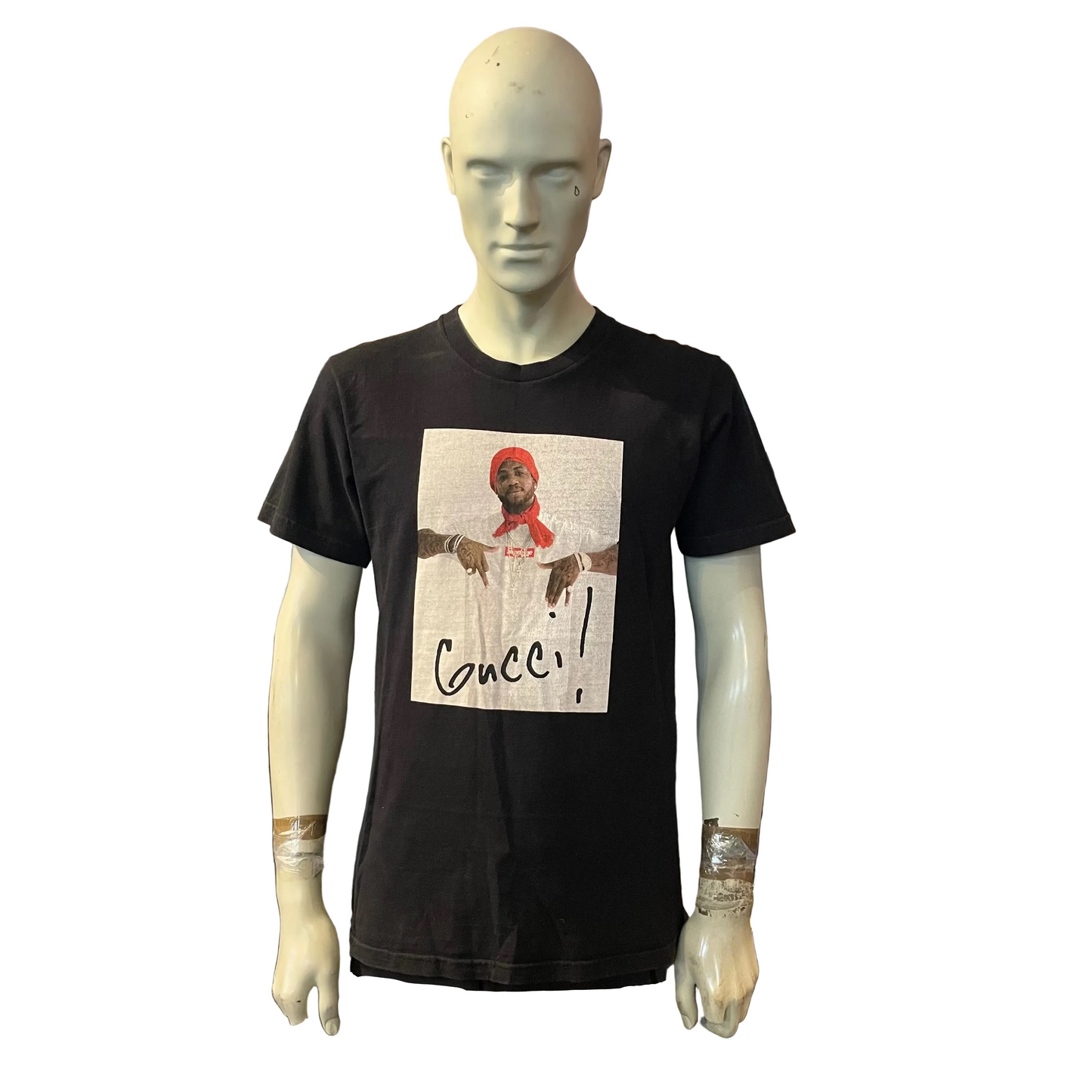 Supreme X Gucci Mane Tee Black