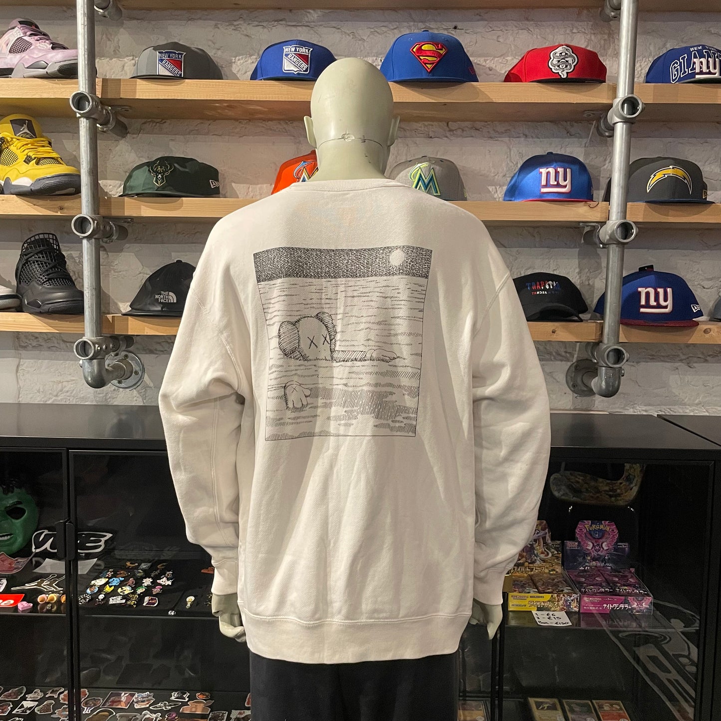 Kaws X Uniqulo Crewneck White