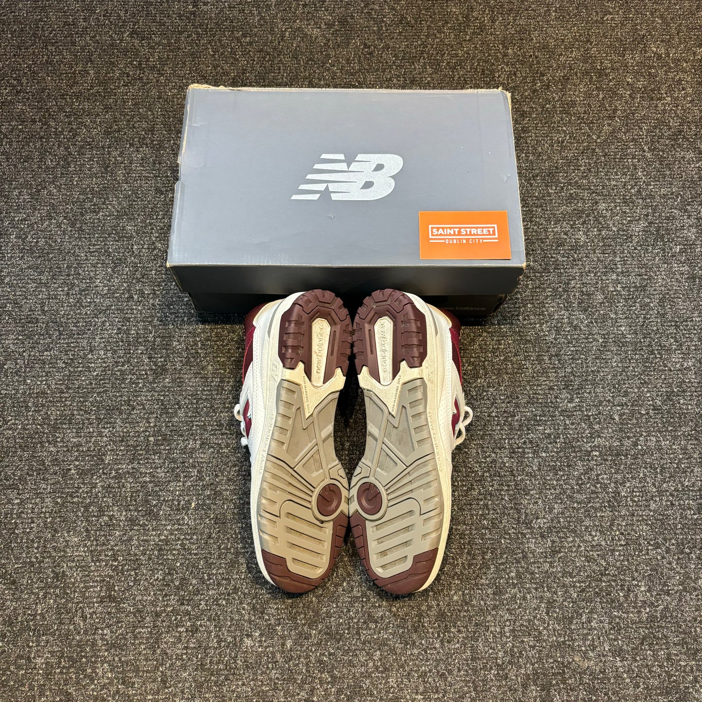 New Balance 550 'Burgundy/Cyan'