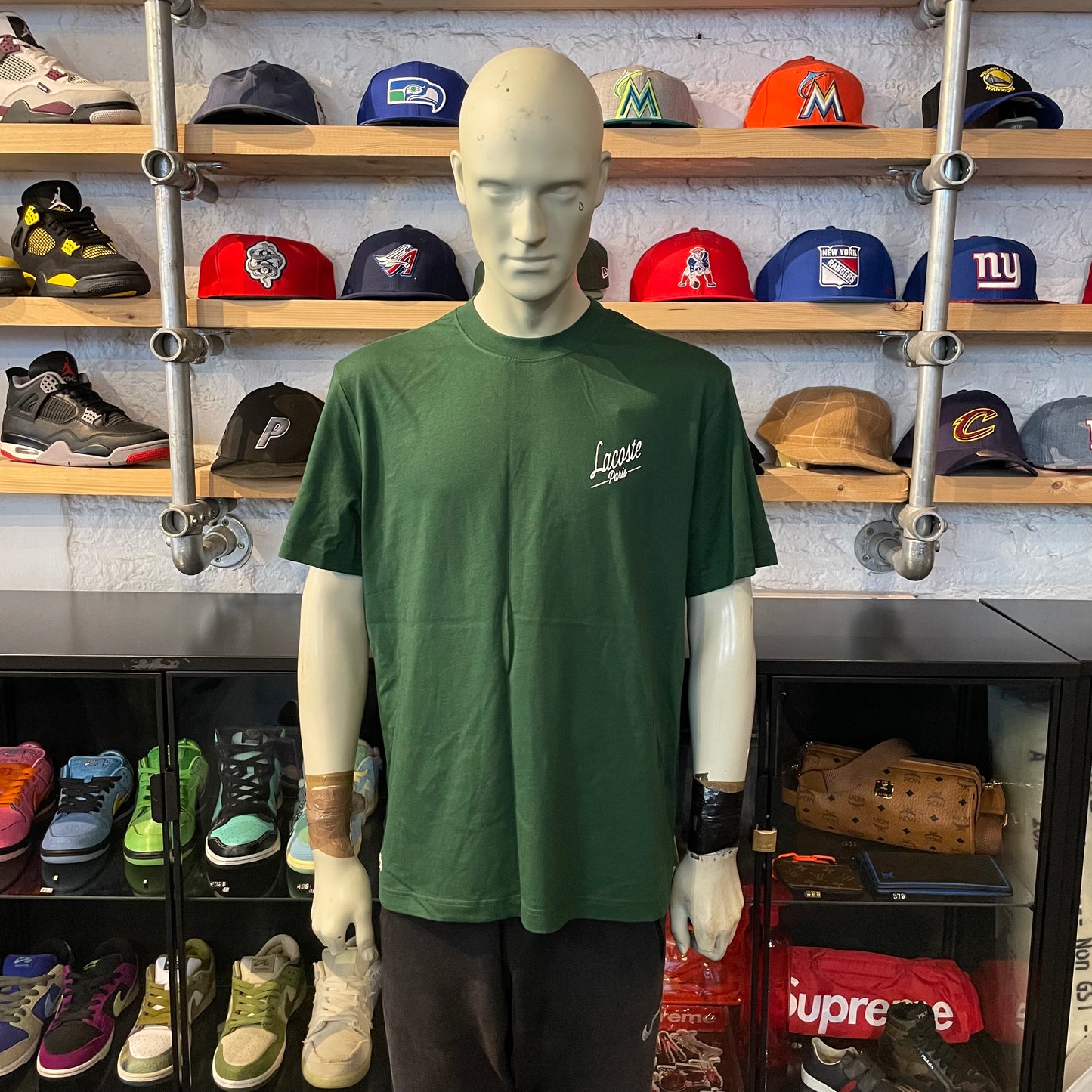 Lacoste Tee Green Small Logo