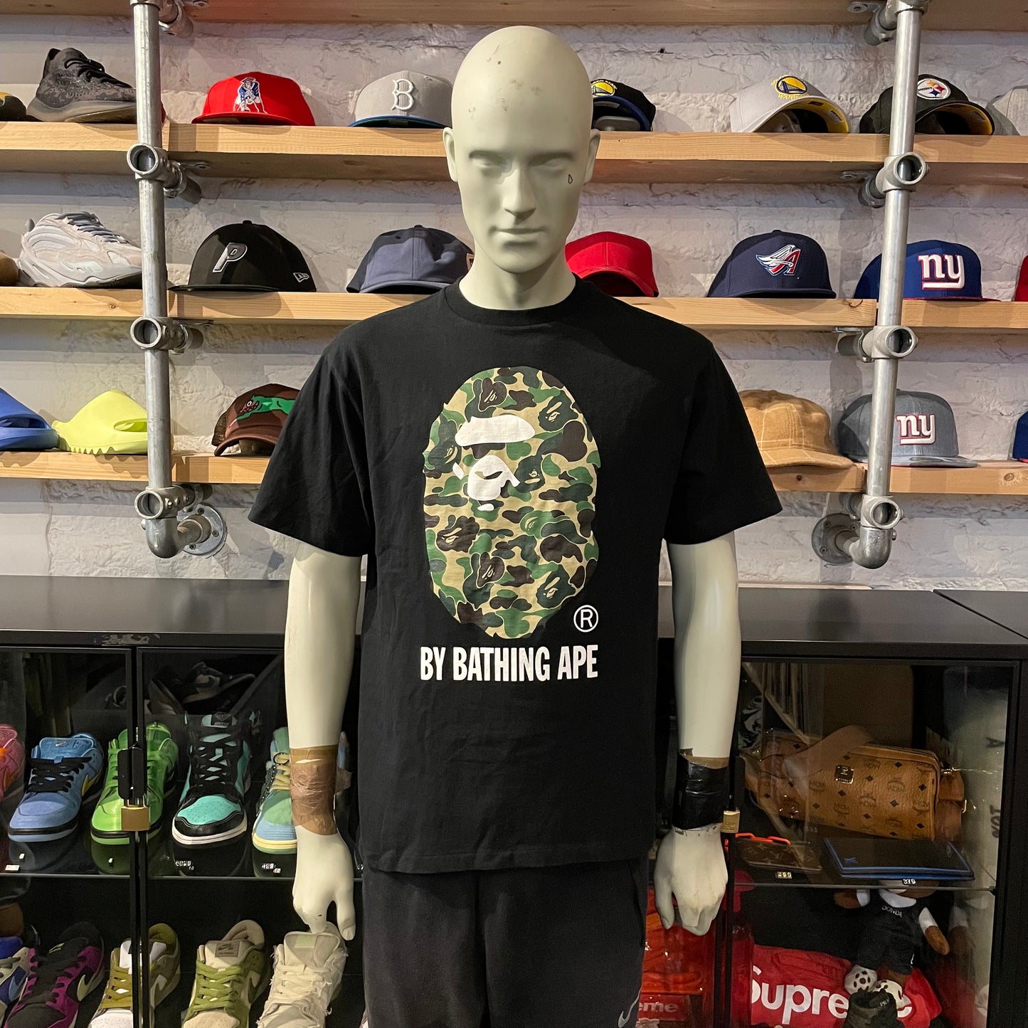 Bape Ape Head Camo Tee