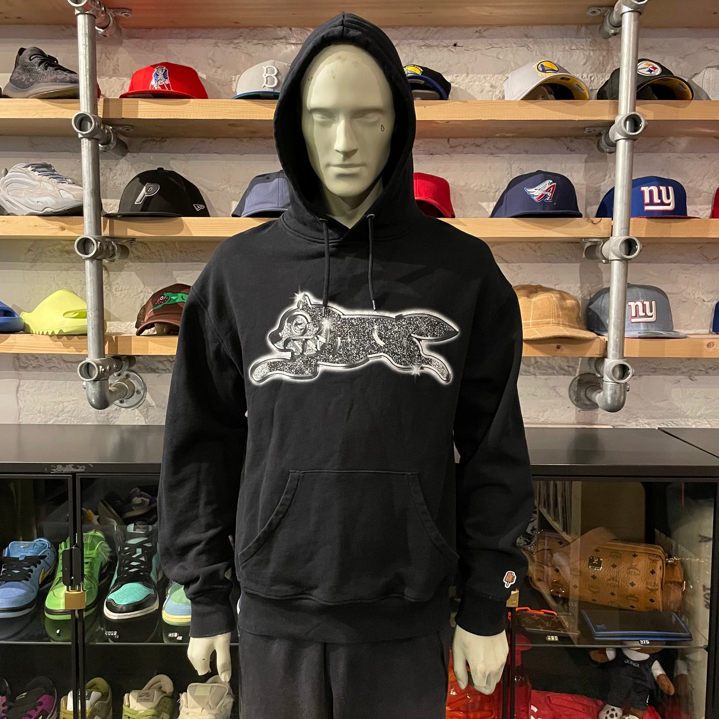 BBC Icecream Bling Running Dog Hoodie