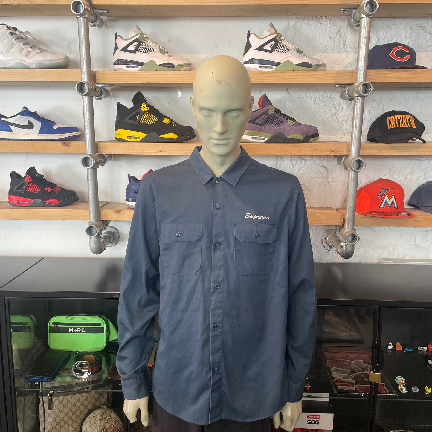 Supreme X Mike Kelley Work Shirt