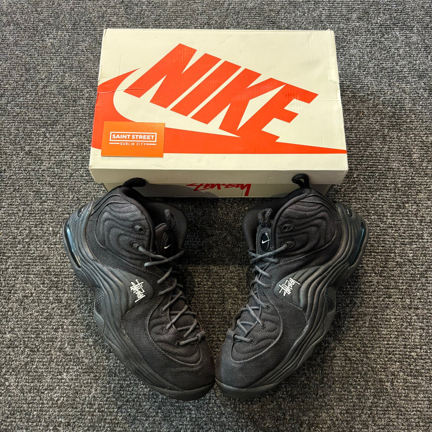 Stussy X Nike Air Penny Black