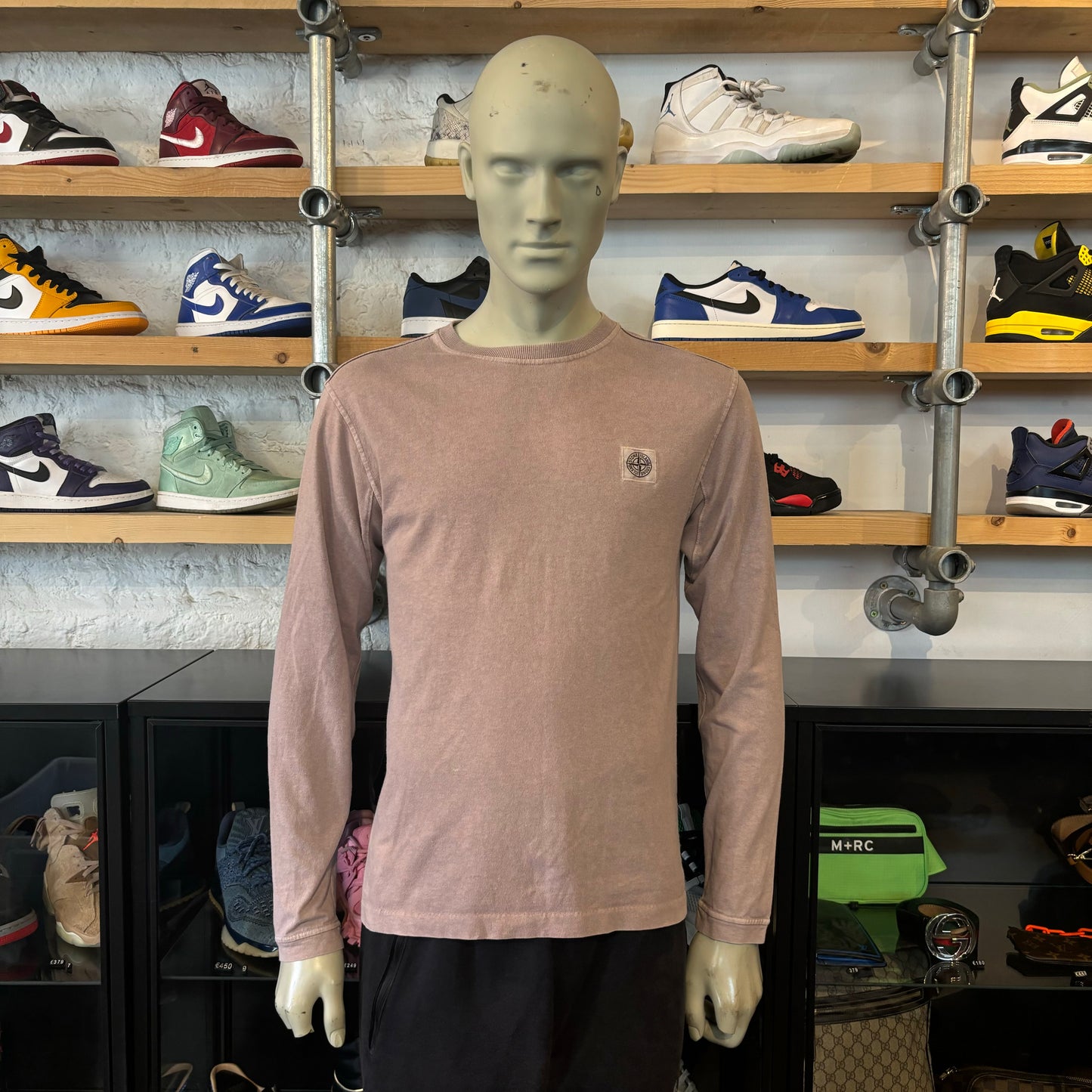 Stone Island Compass LS Tee Purple