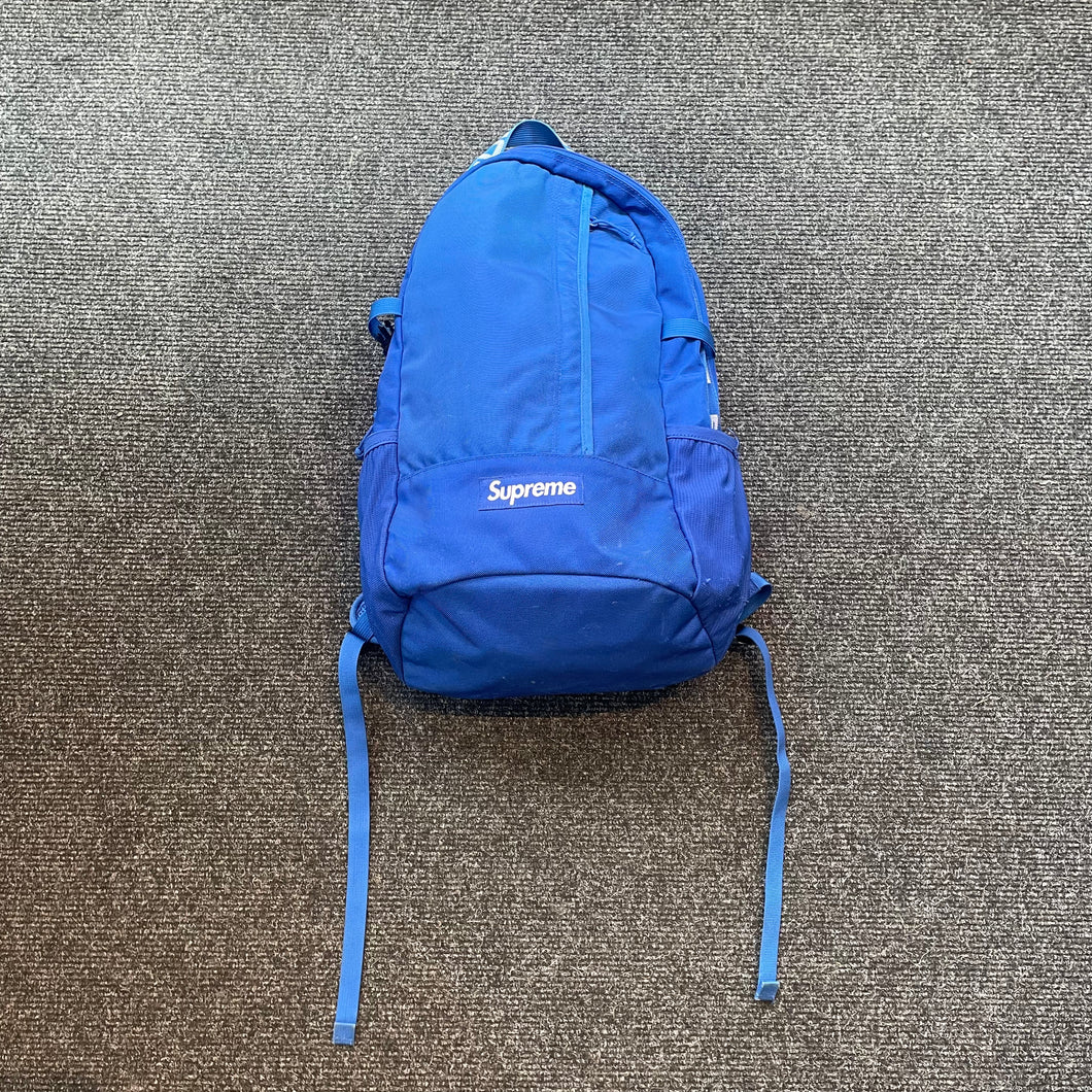 Supreme SS18 Backpack Blue