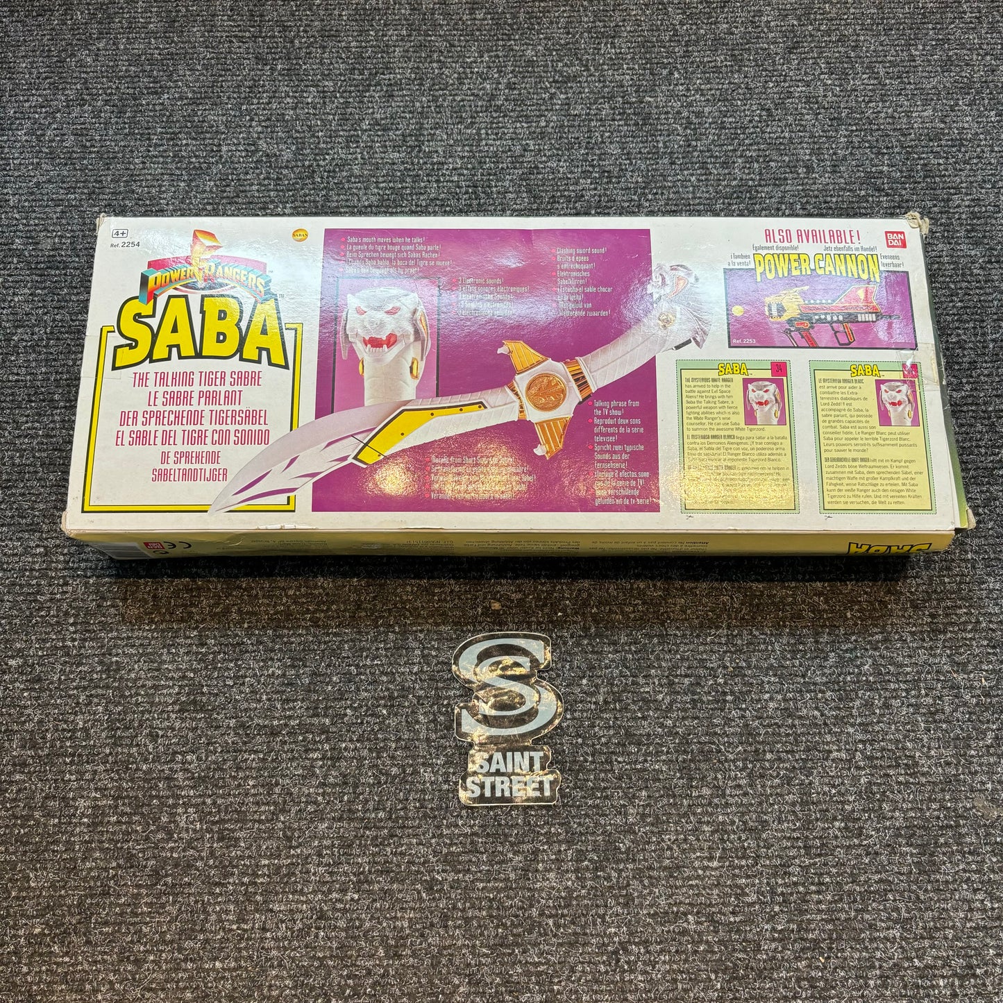 Vintage Power Rangers 'SABA' Sword