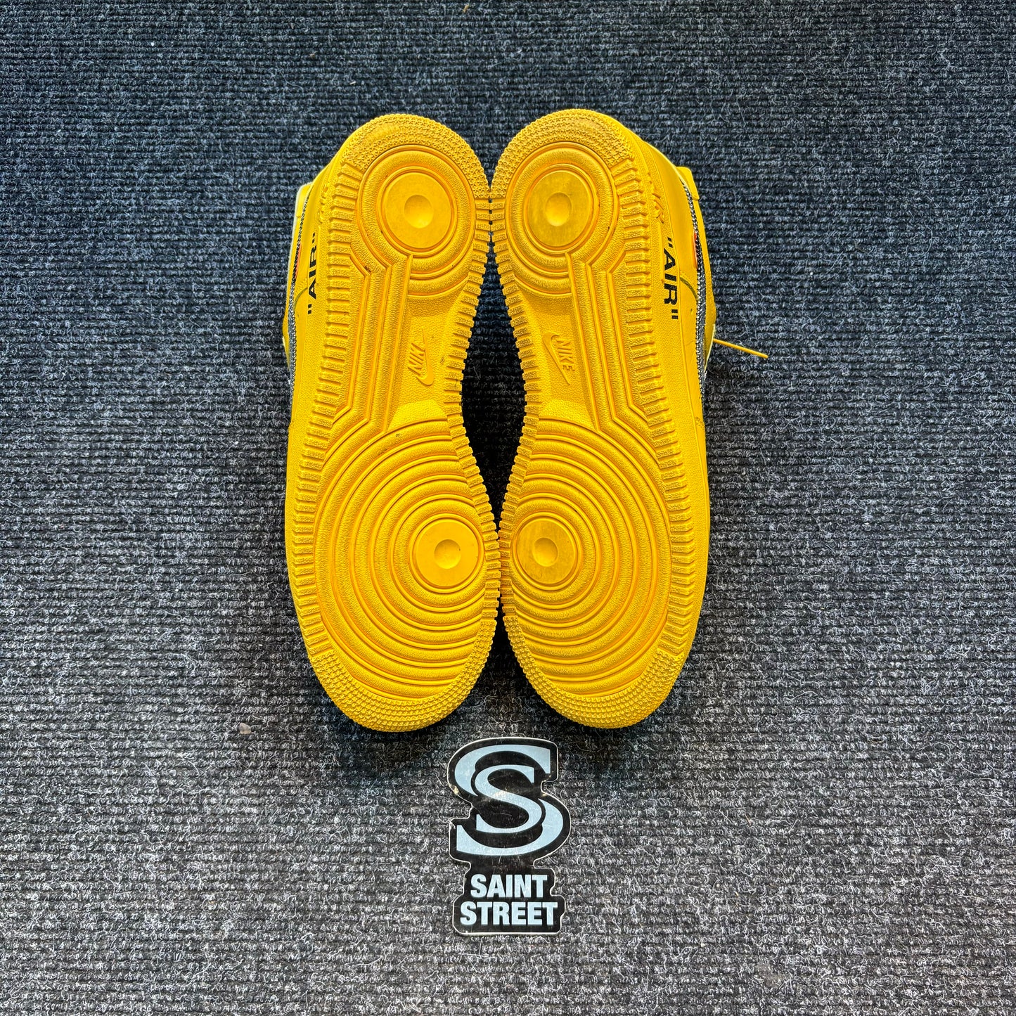 Nike X Off-White AF1 'ICA University Gold'