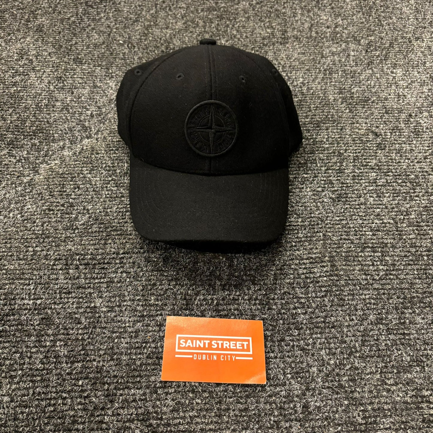 Stone Island Cap Black