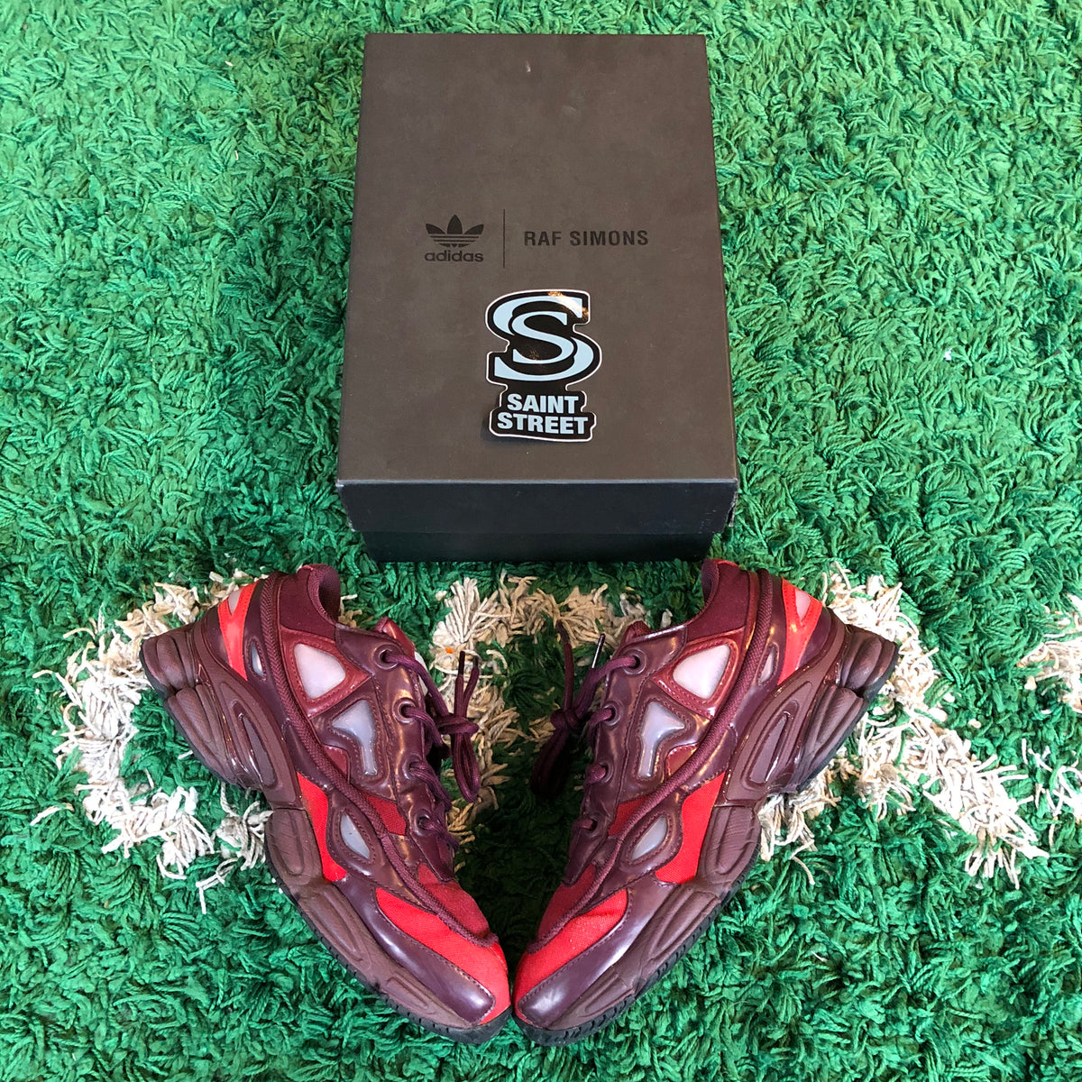 Raf simons ozweego burgundy outlet