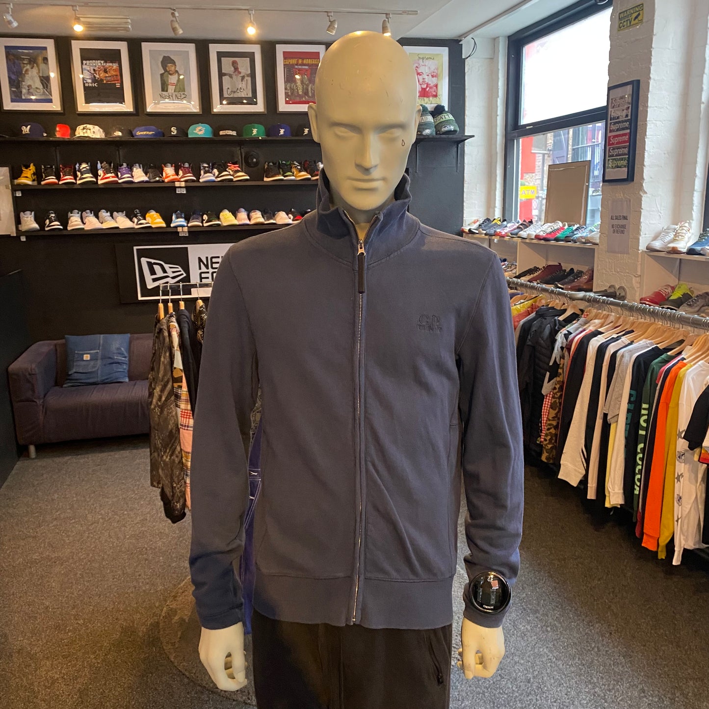 CP Company 'Lens Sleeve' Zip Up