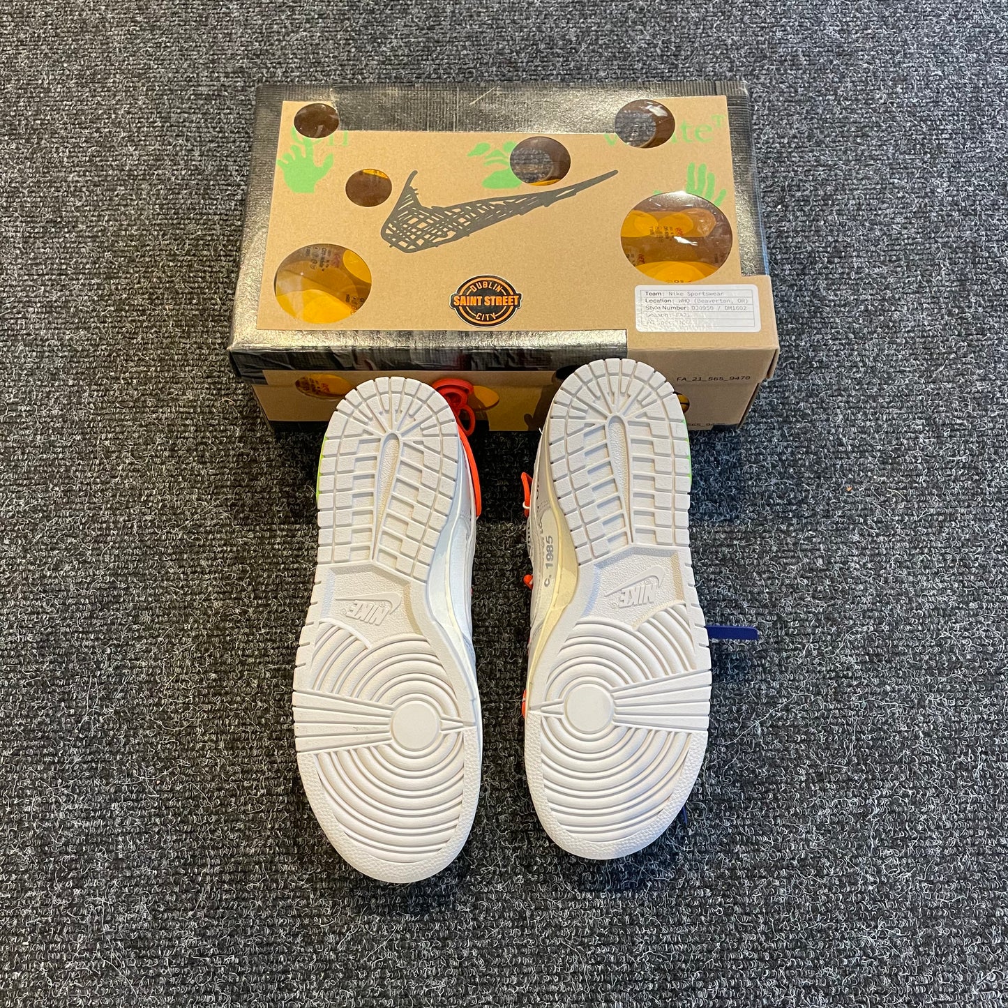 Nike X Off White Dunk Low 'Lot 23'