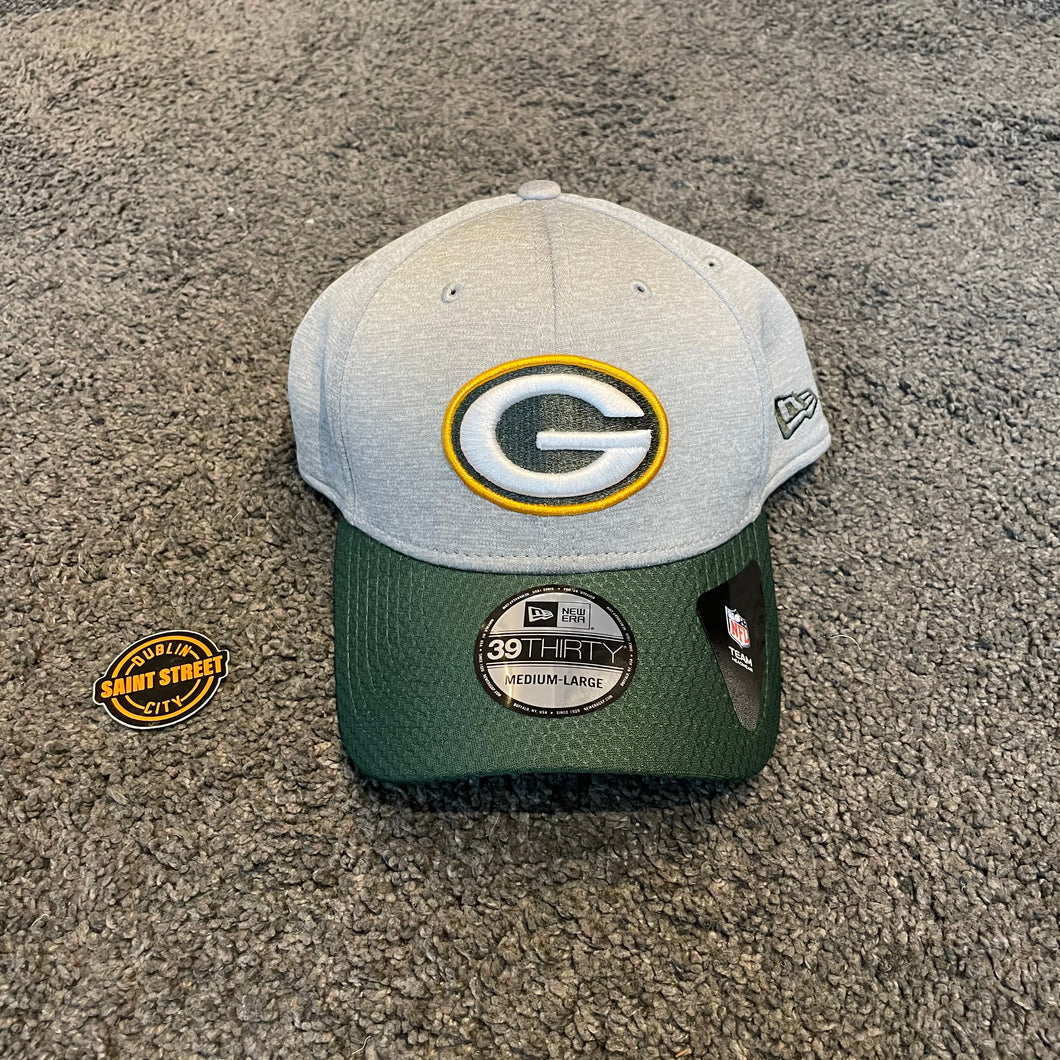New Era 'Green Bay Packers' Grey/Green Stretch Fit