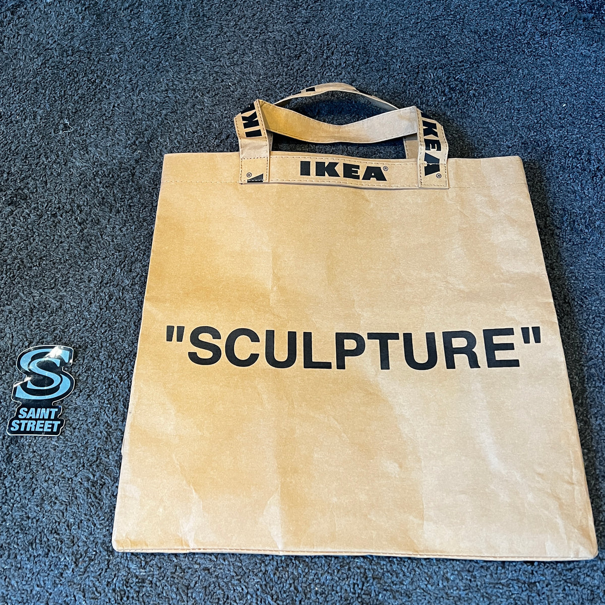 Ikea X Virgil Abloh Sculpture Bag Online only