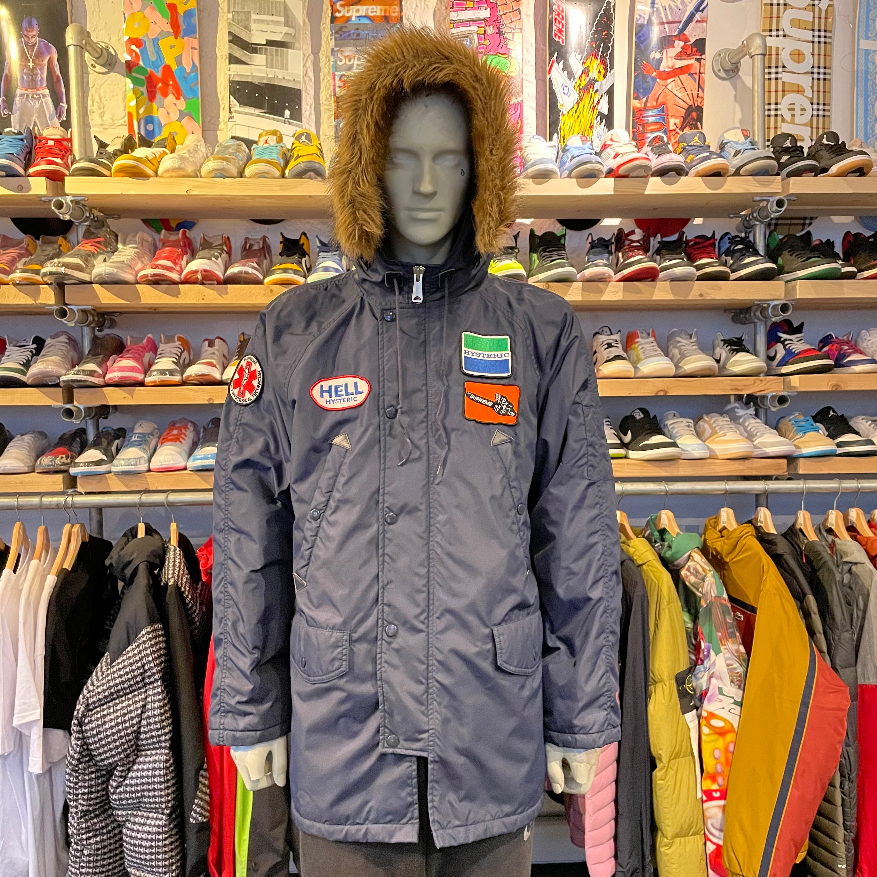 Hysteric Glamour Compact Fit Parka Supreme X Hysteric Hysteric Glamour Compact Fit Parka Supreme X Hysteric
