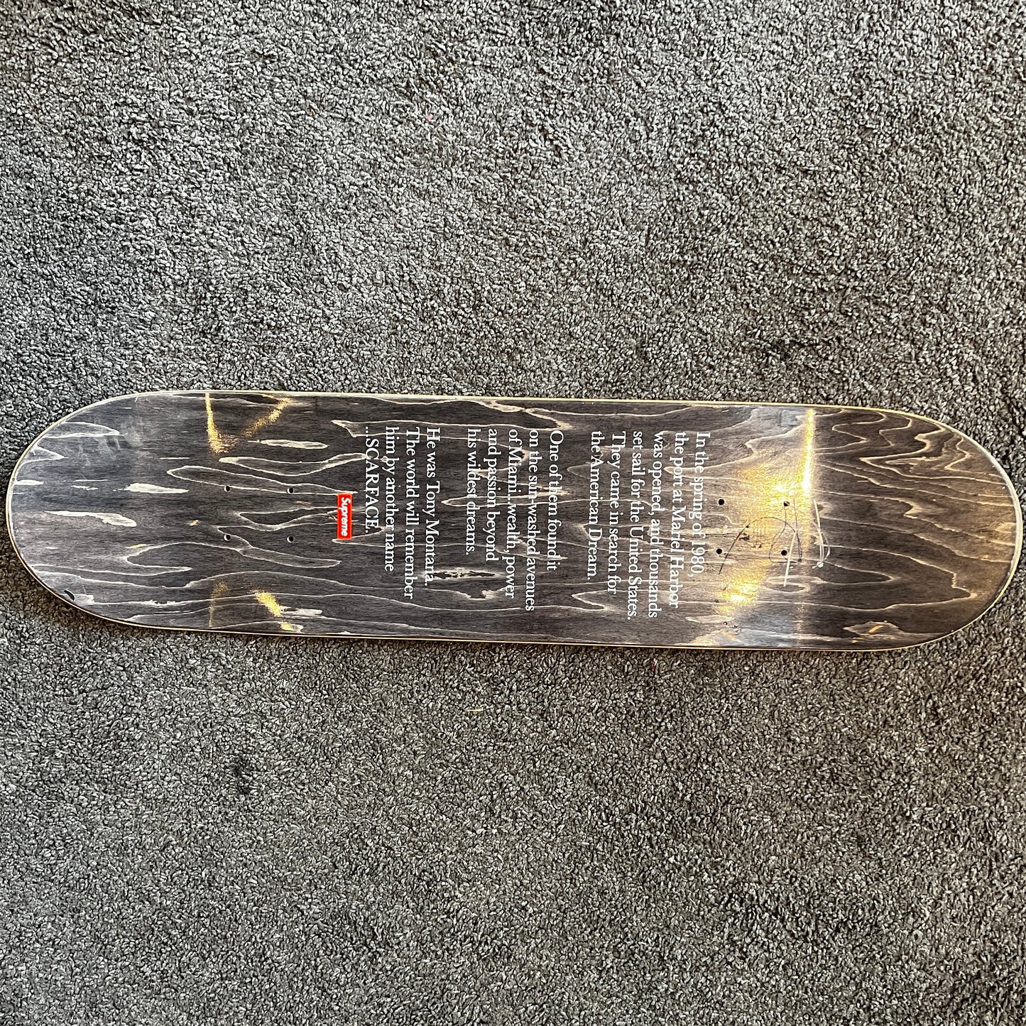 Supreme Scar Face Deck